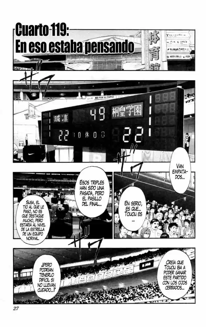 Kuroko No Basket: Chapter 119 - Page 1