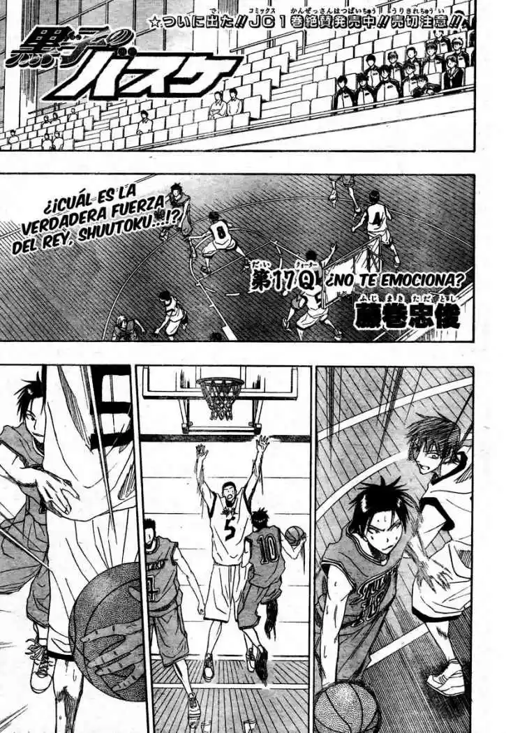 Kuroko No Basket: Chapter 17 - Page 1