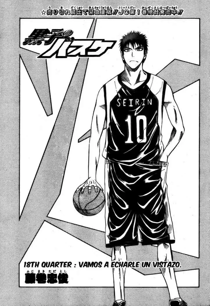 Kuroko No Basket: Chapter 18 - Page 1