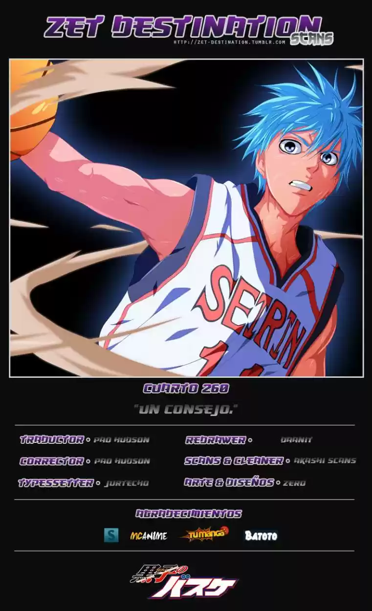 Kuroko No Basket: Chapter 260 - Page 1