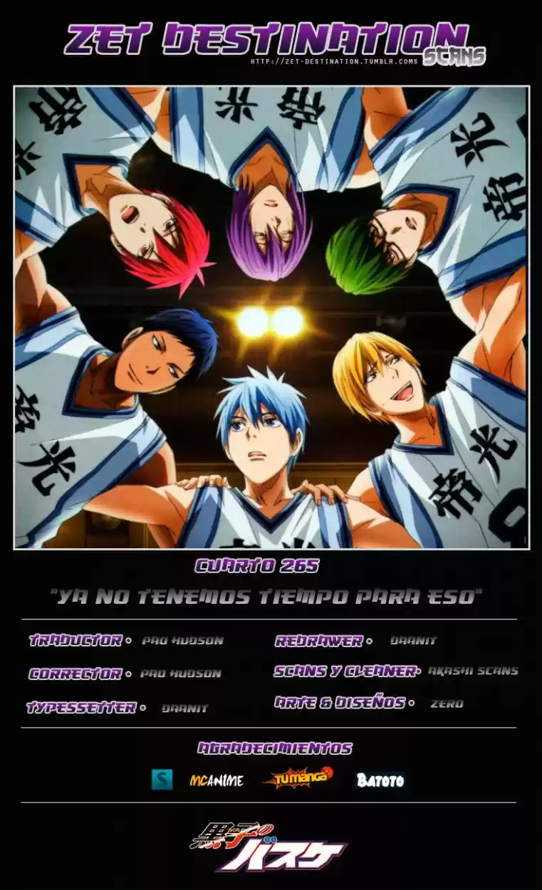 Kuroko No Basket: Chapter 265 - Page 1