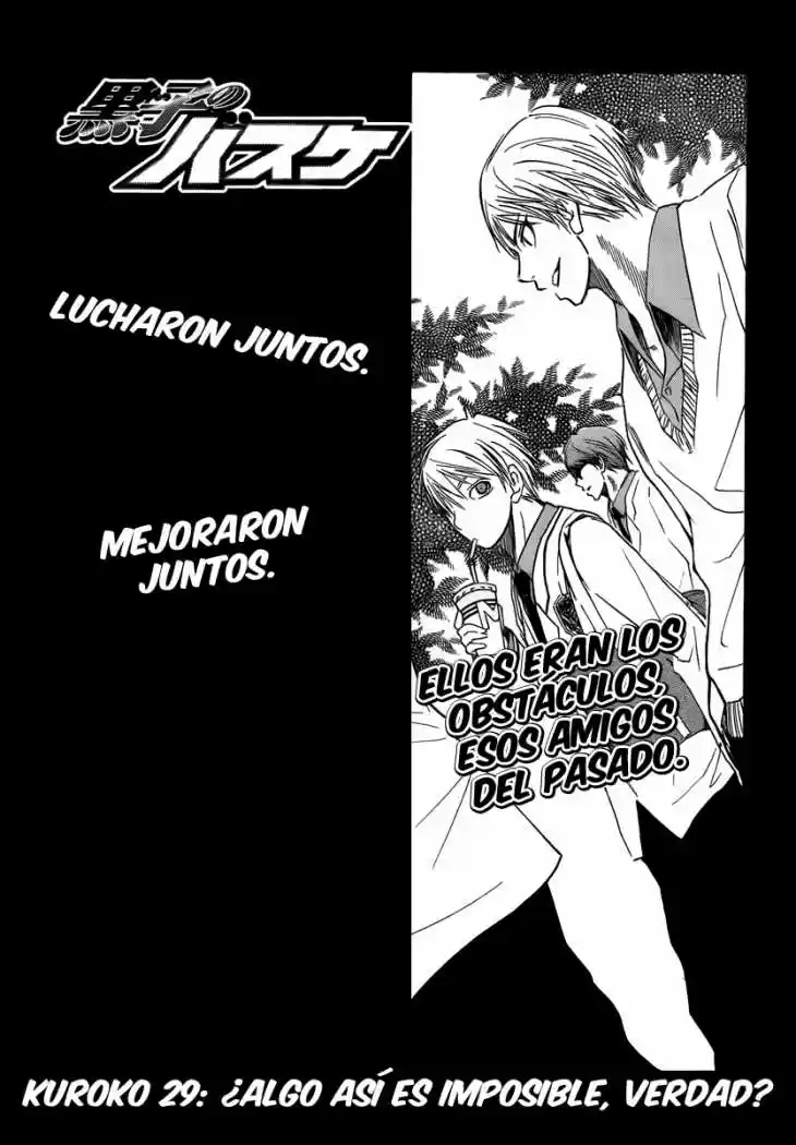 Kuroko No Basket: Chapter 29 - Page 1