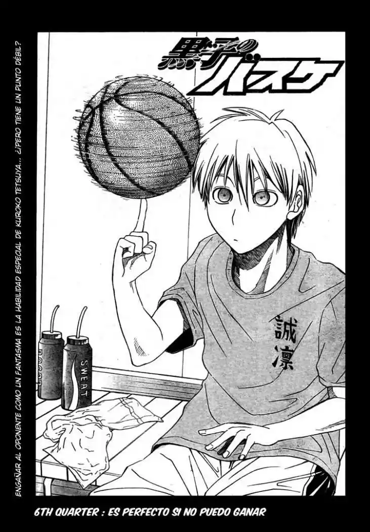 Kuroko No Basket: Chapter 6 - Page 1