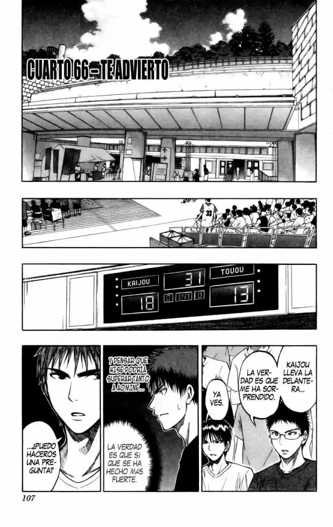 Kuroko No Basket: Chapter 66 - Page 1