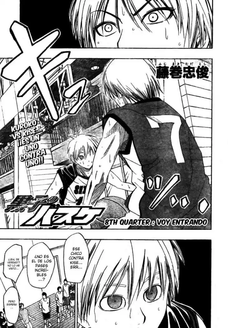 Kuroko No Basket: Chapter 8 - Page 1