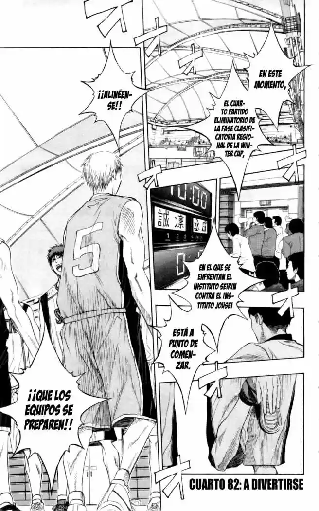 Kuroko No Basket: Chapter 82 - Page 1