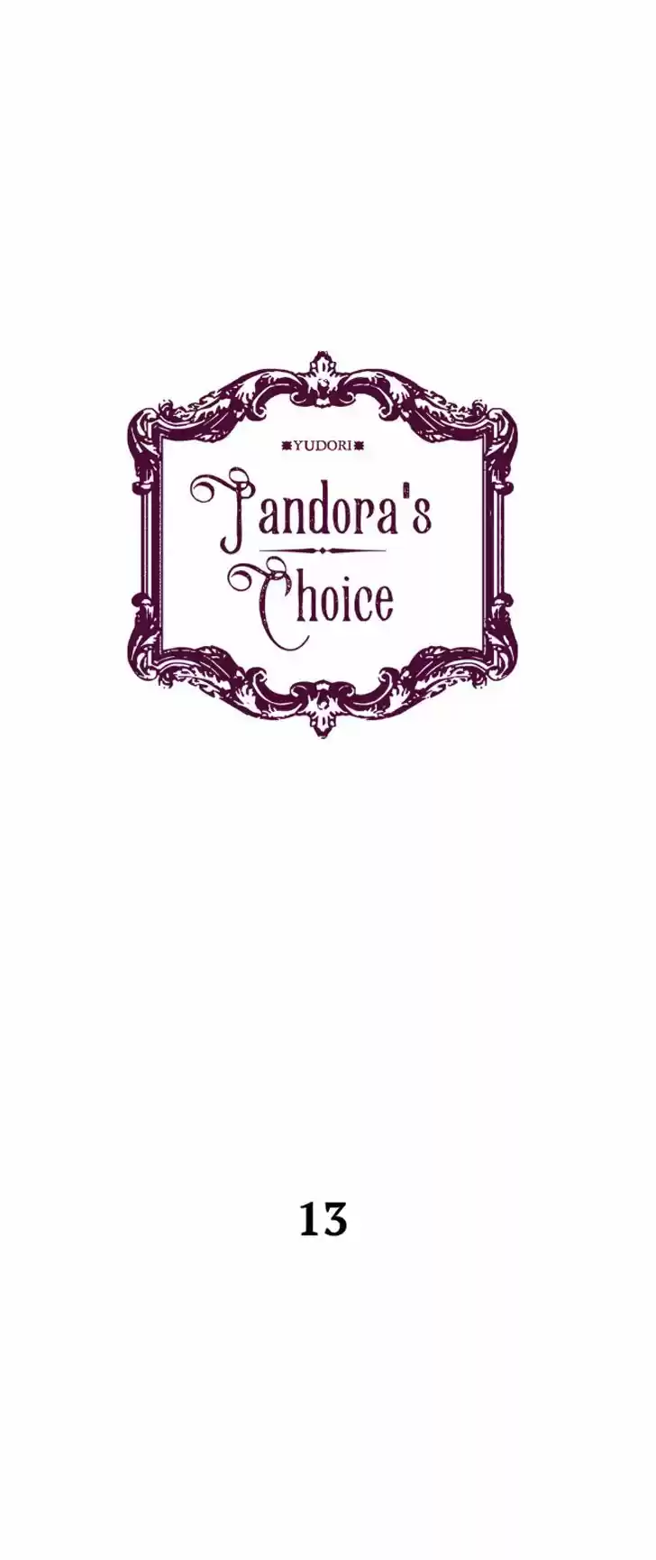 La Decisión De Pandora: Chapter 13 - Page 1