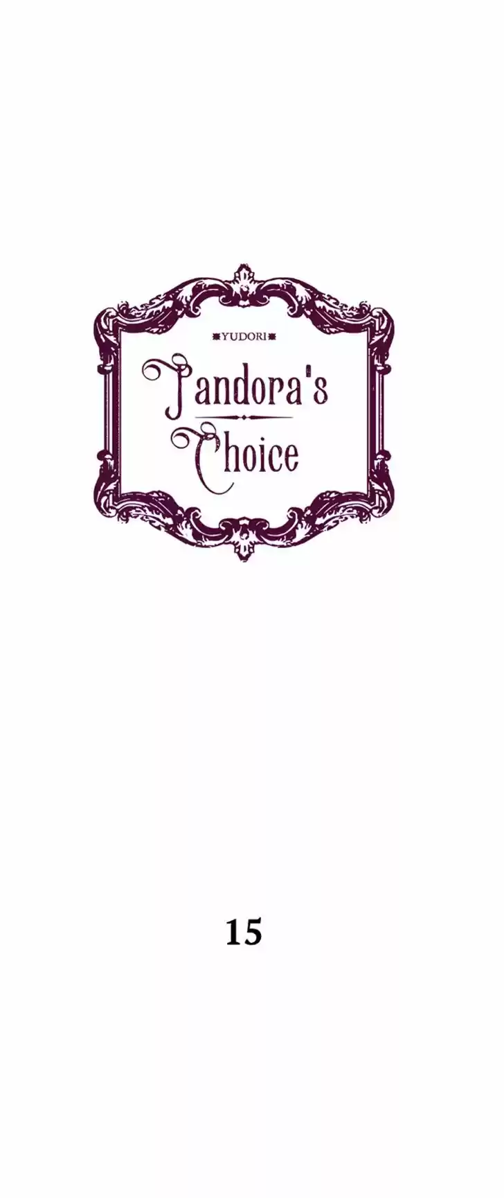 La Decisión De Pandora: Chapter 15 - Page 1