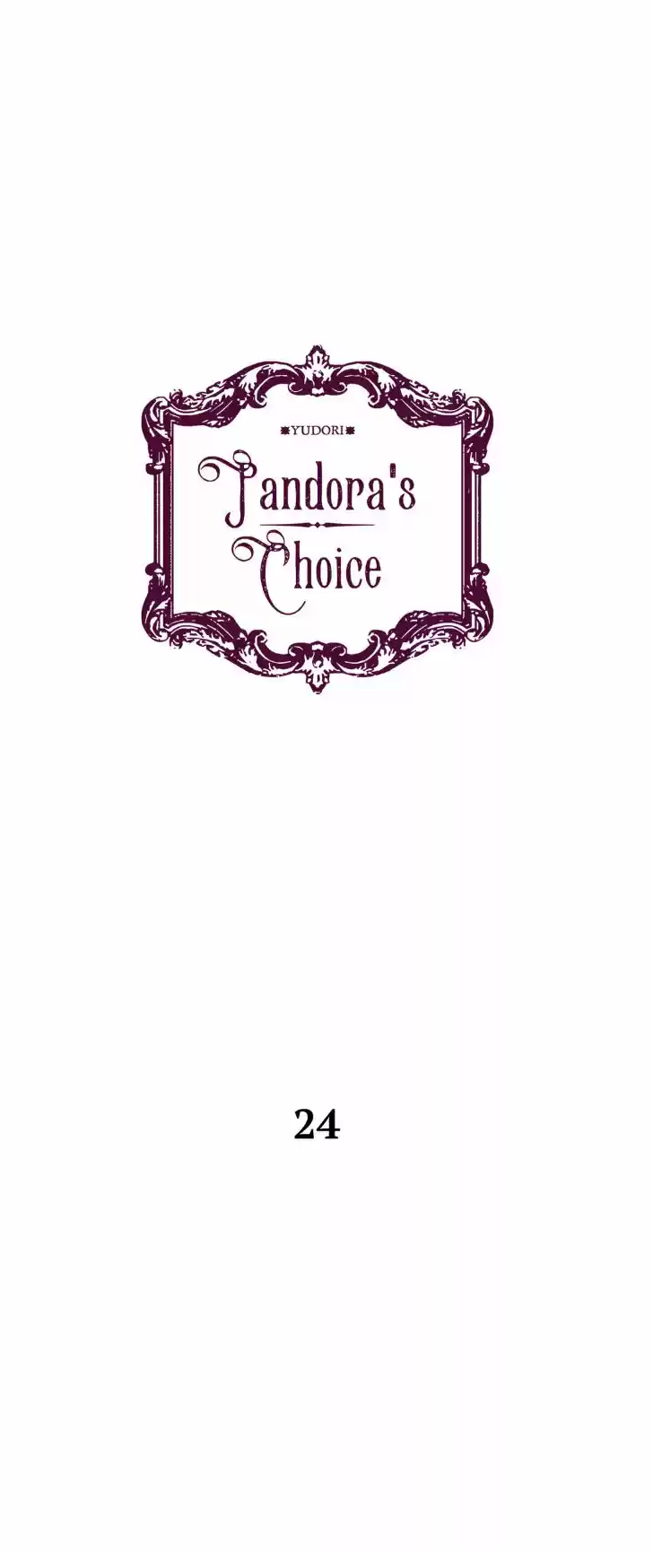 La Decisión De Pandora: Chapter 24 - Page 1