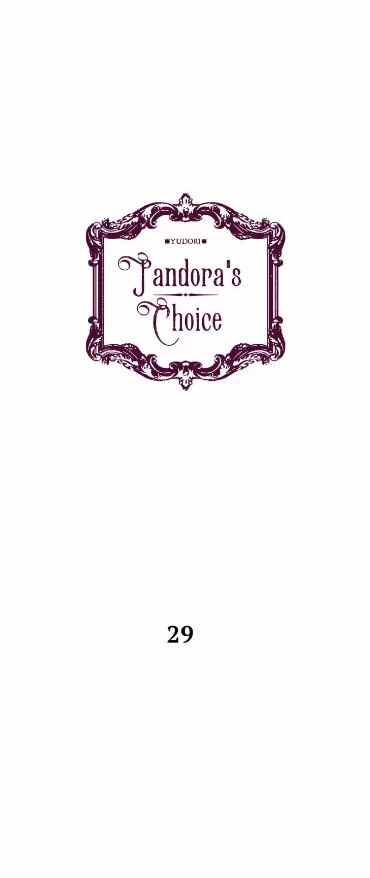 La Decisión De Pandora: Chapter 29 - Page 1