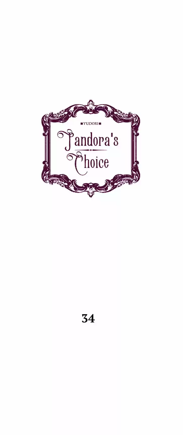 La Decisión De Pandora: Chapter 34 - Page 1