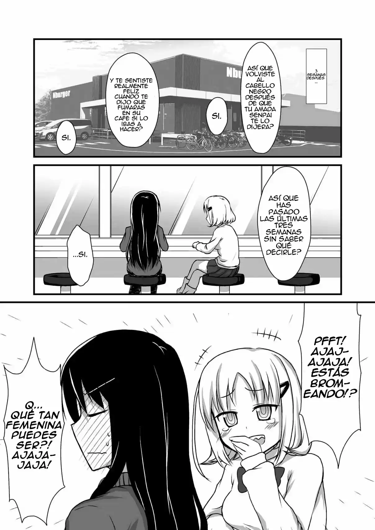 La Diligente Senpai Y La Delincuente Kouhai: Chapter 4 - Page 1