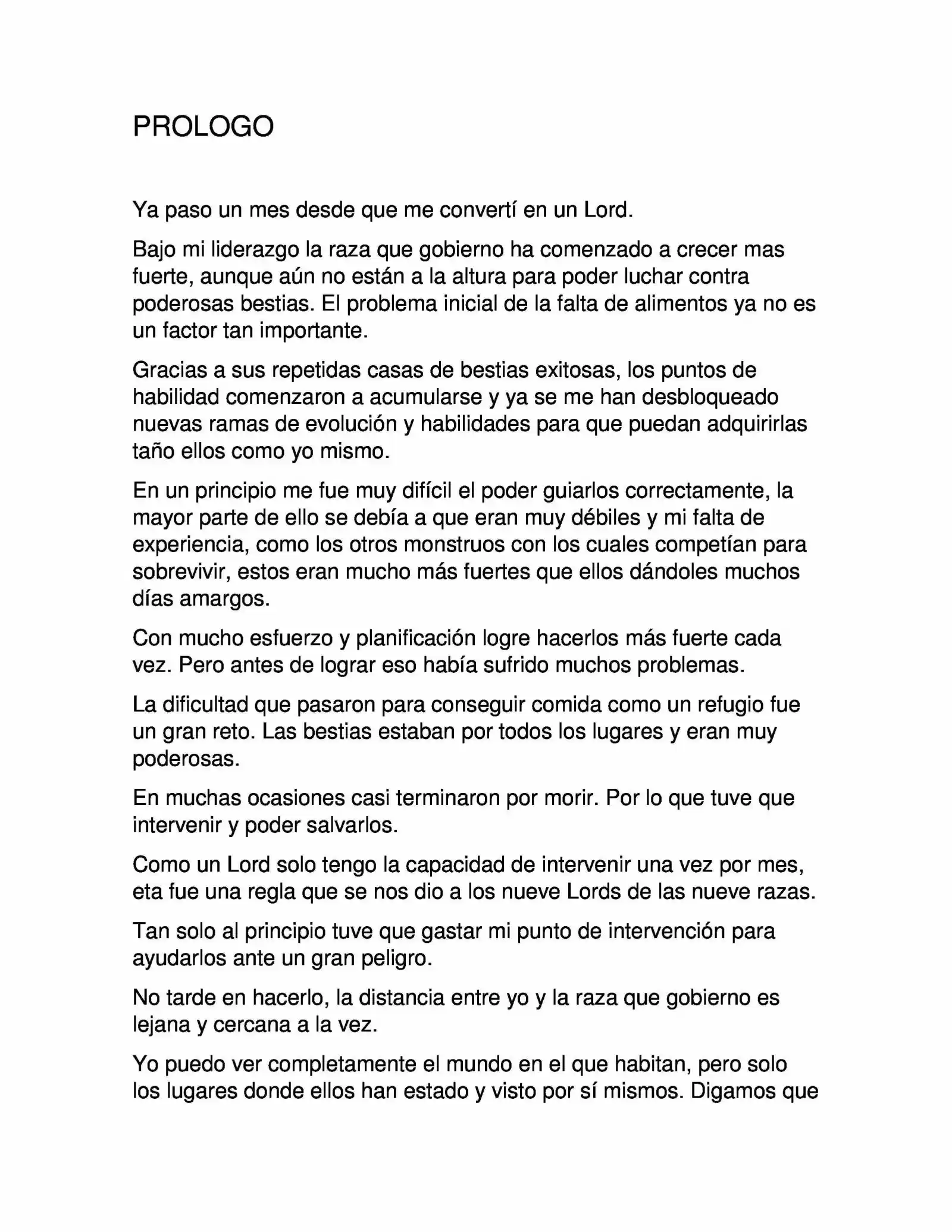 La Dominación De Los Lords (Novela: Chapter 1 - Page 1