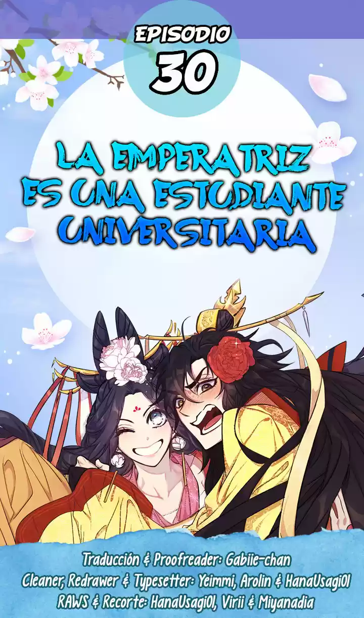 La Emperatriz Es Una Estudiante Universitaria: Chapter 30 - Page 1