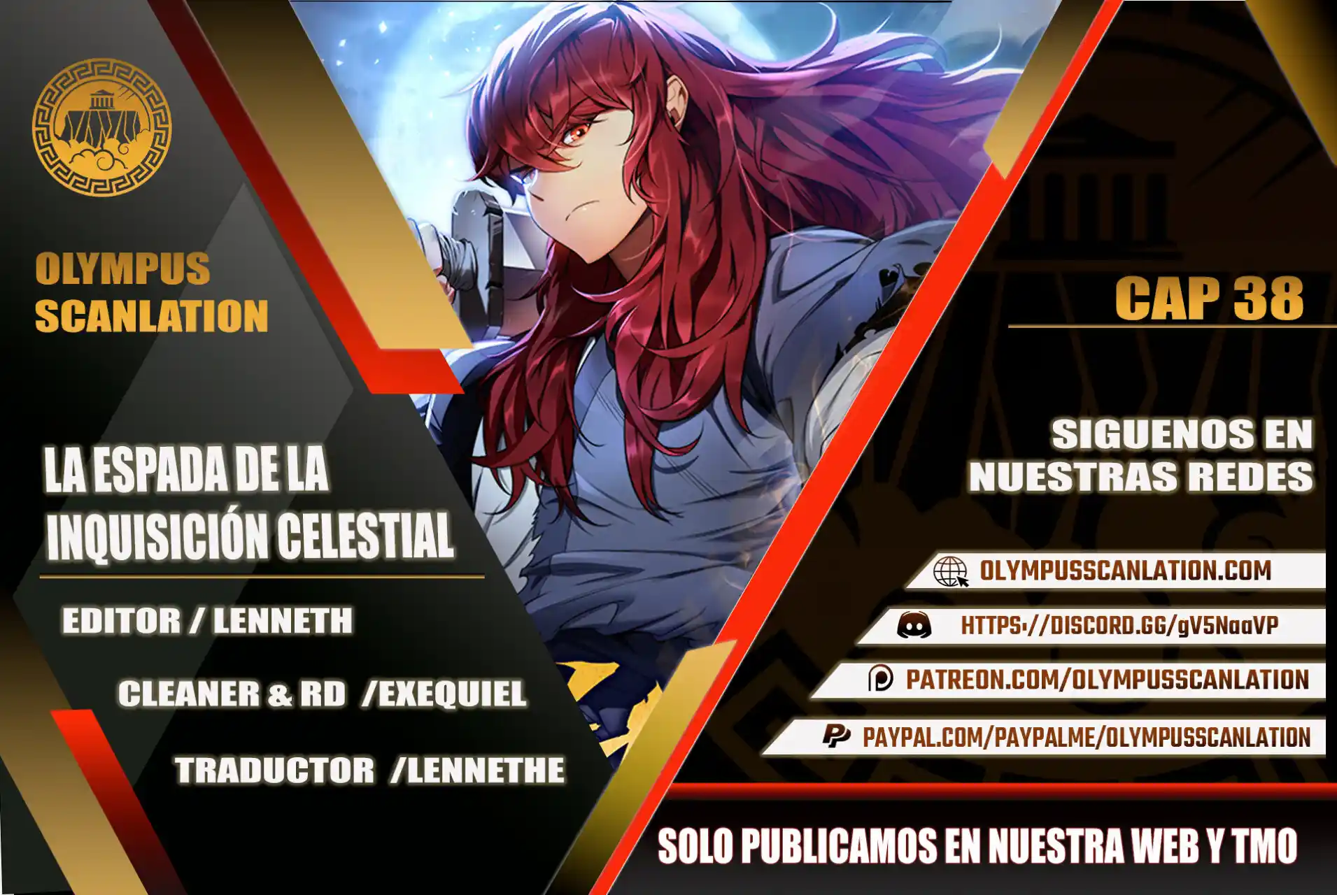 La Espada De La Inquisición Celestial: Chapter 38 - Page 1