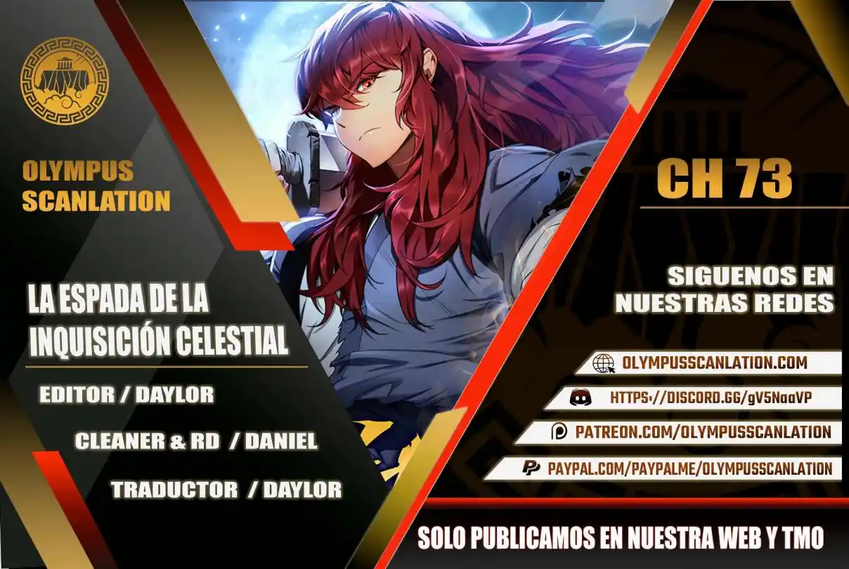 La Espada De La Inquisición Celestial: Chapter 73 - Page 1