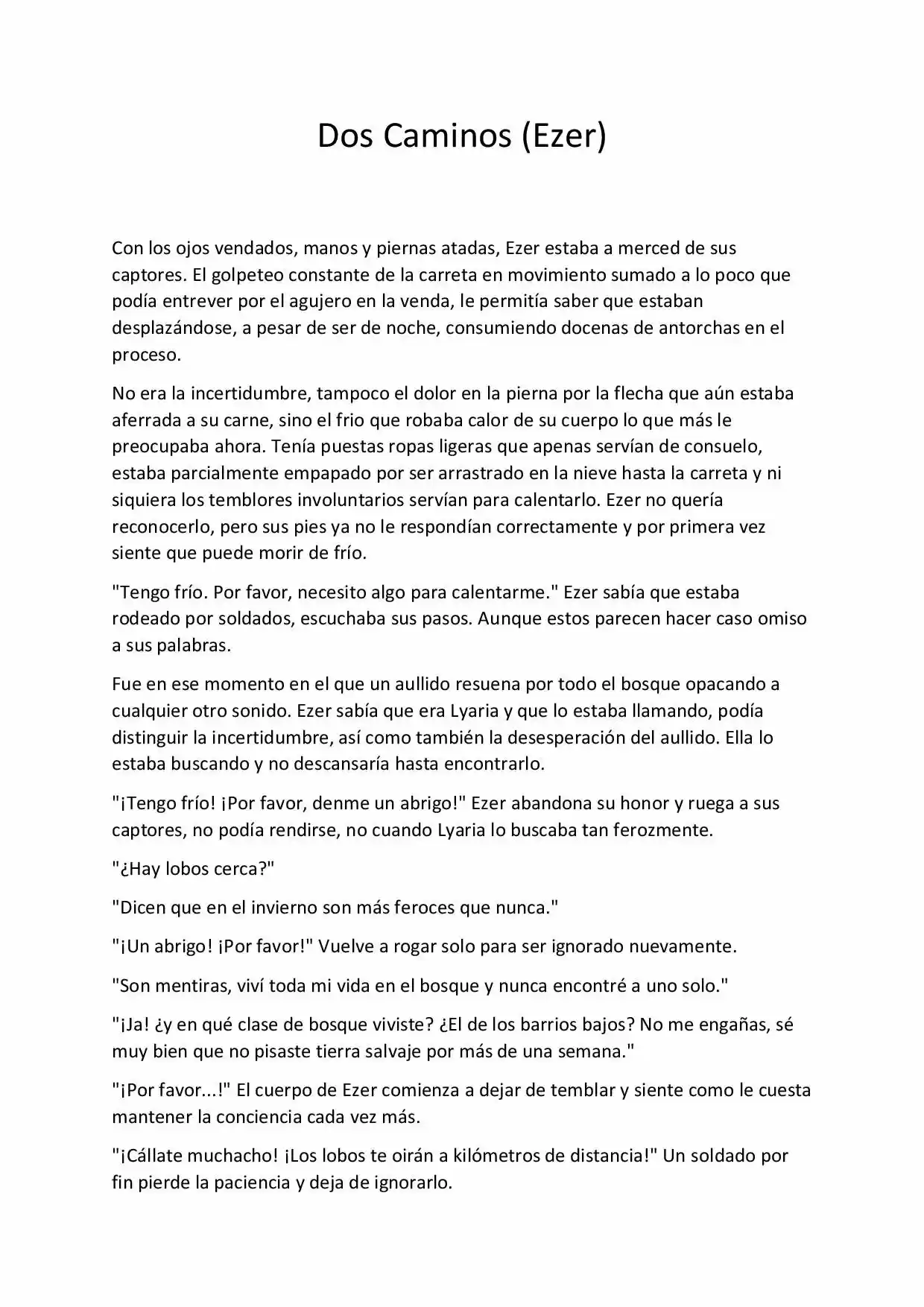 La Leyenda Del Norte (Novela: Chapter 101 - Page 1