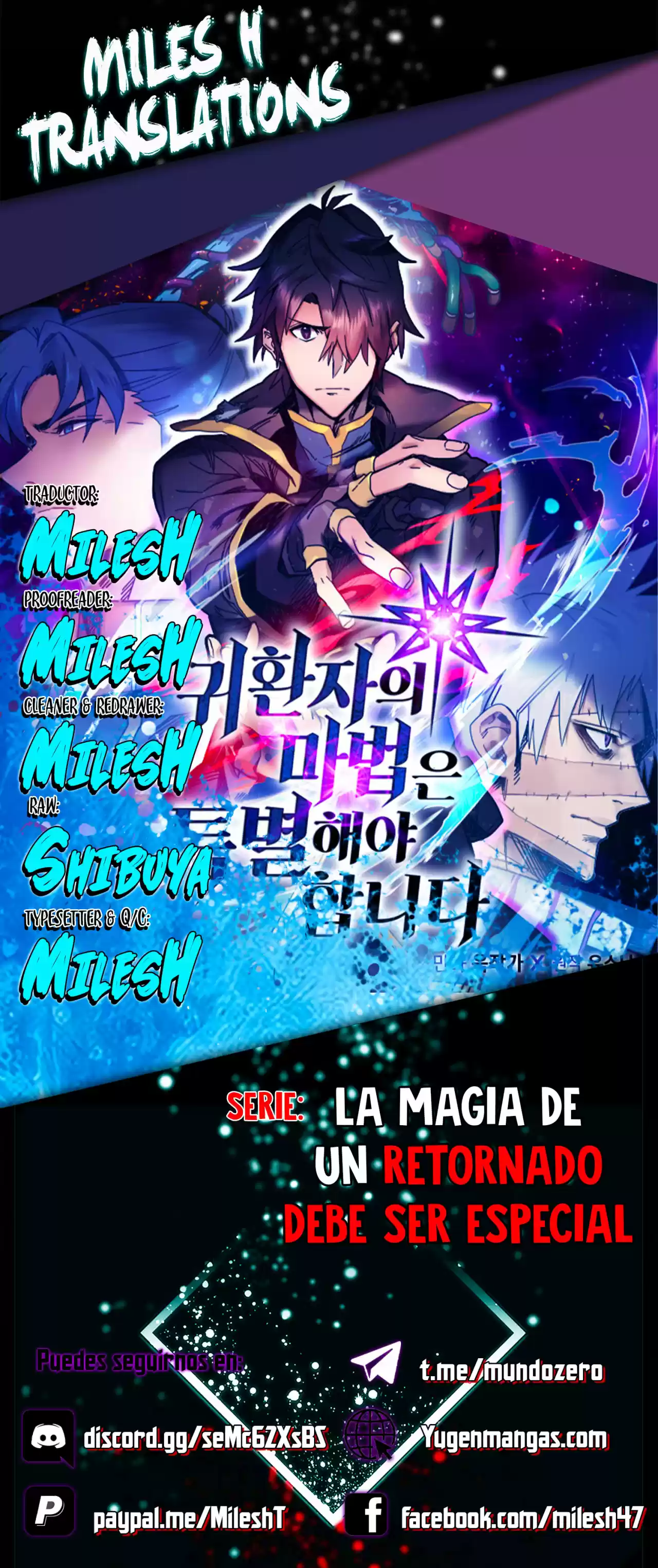 La magia de un retornado debe ser especial: Chapter 173 - Page 1