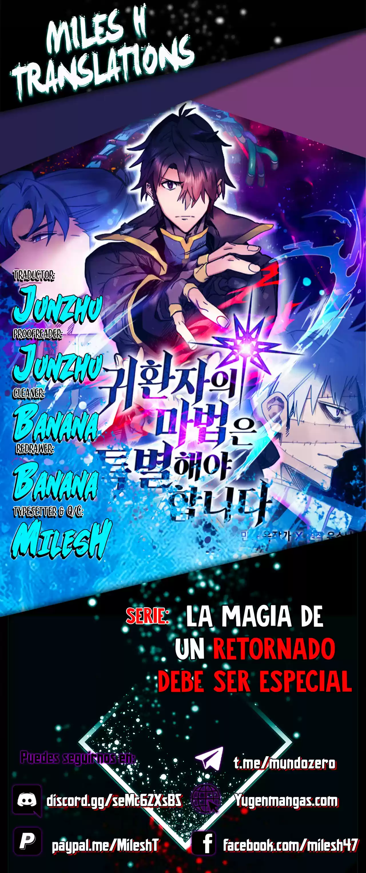 La magia de un retornado debe ser especial: Chapter 175 - Page 1