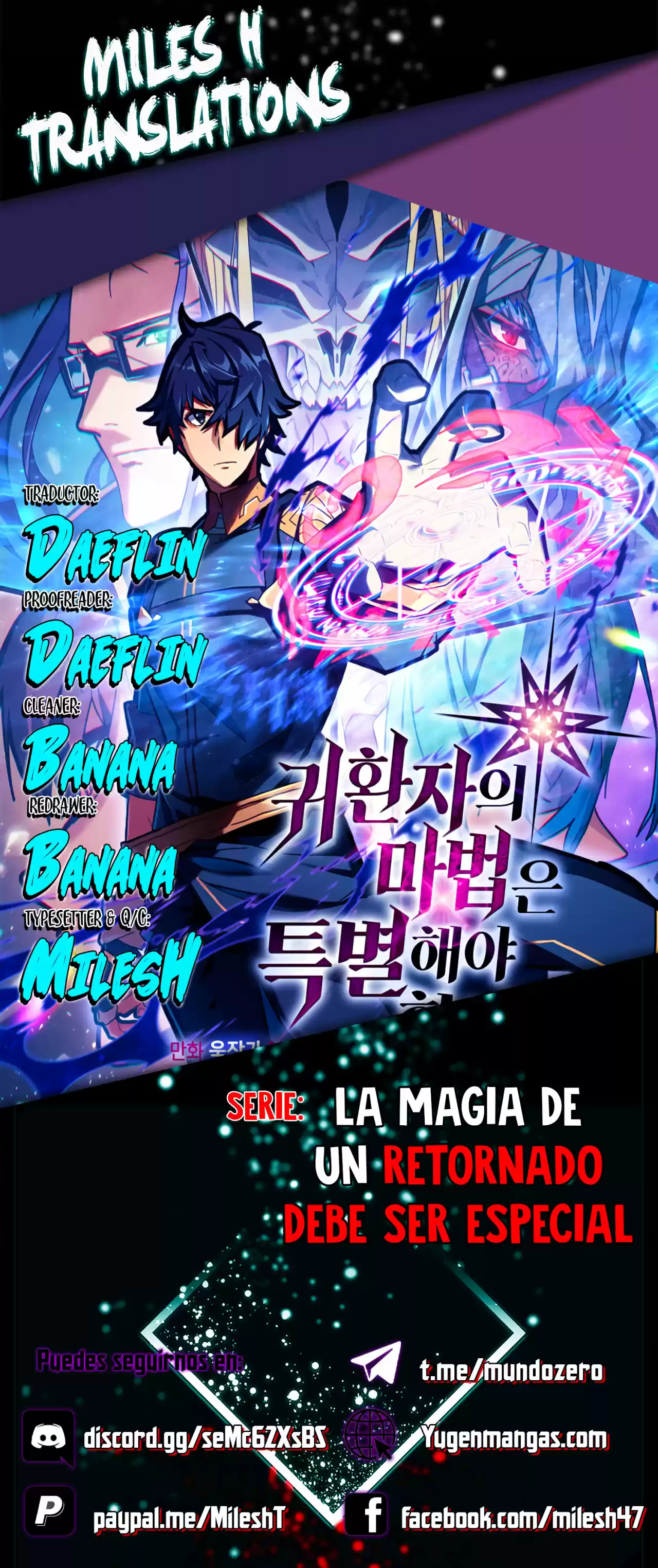 La magia de un retornado debe ser especial: Chapter 176 - Page 1