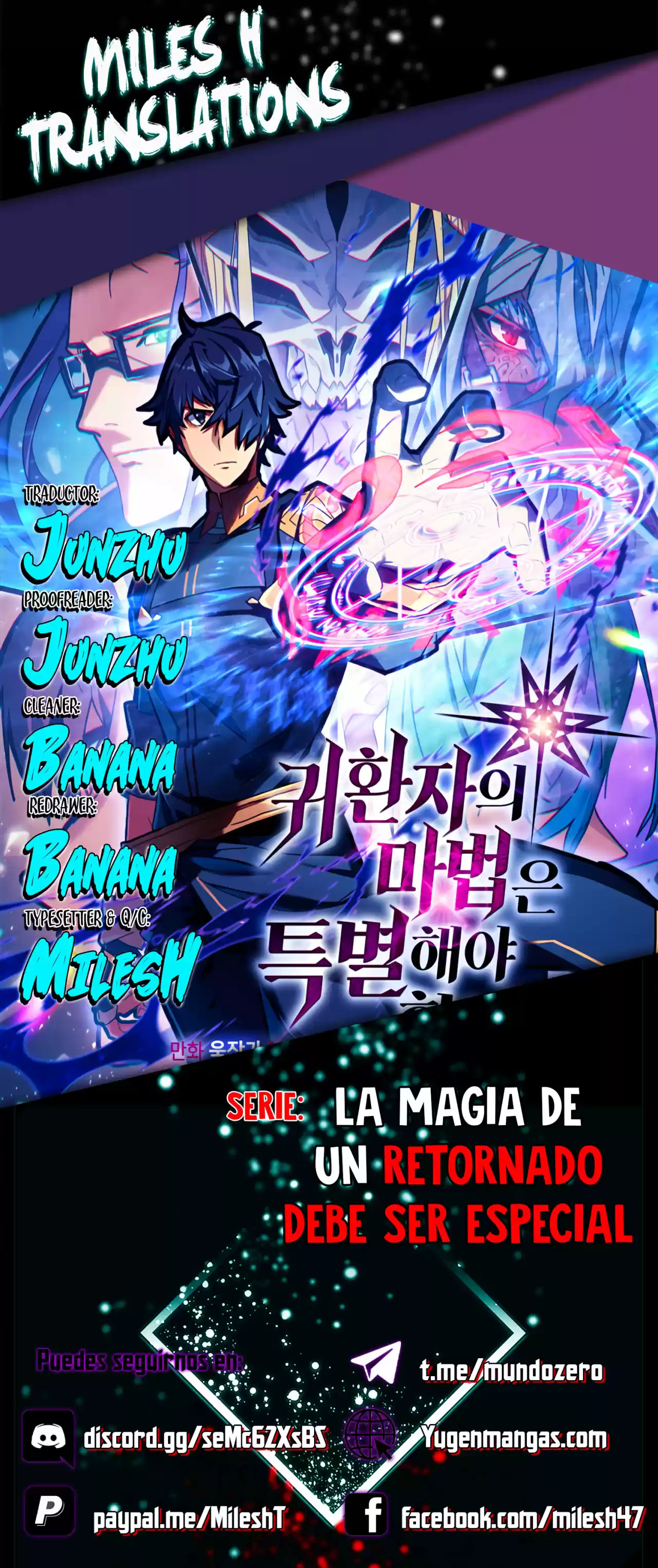 La magia de un retornado debe ser especial: Chapter 177 - Page 1