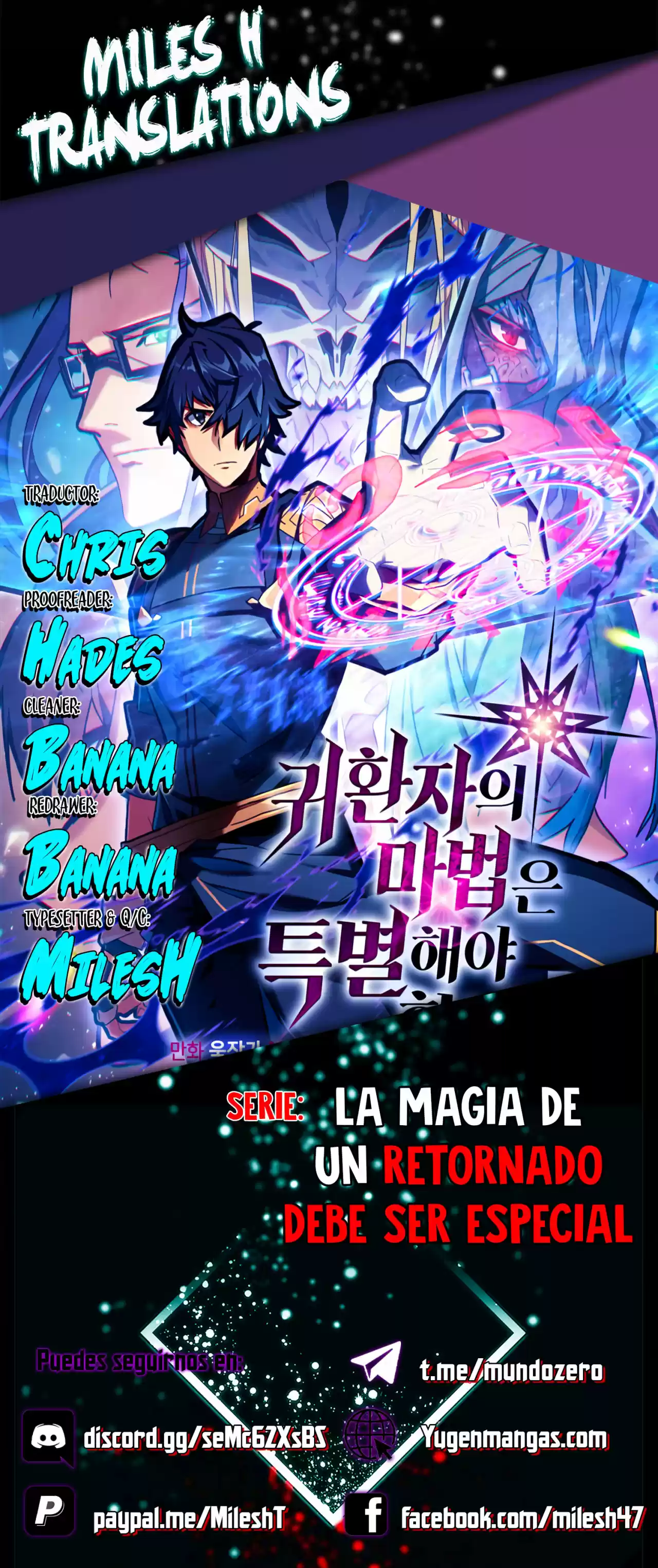 La magia de un retornado debe ser especial: Chapter 179 - Page 1