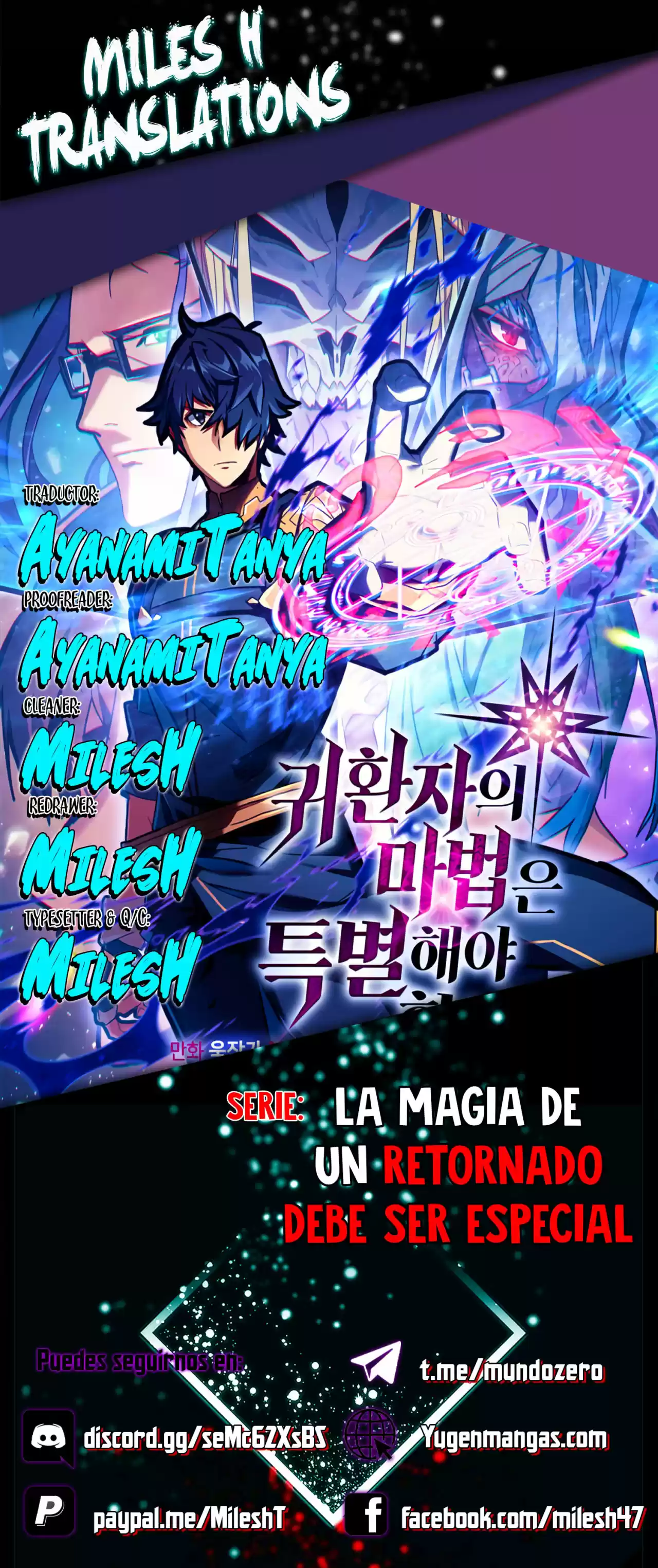 La magia de un retornado debe ser especial: Chapter 180 - Page 1