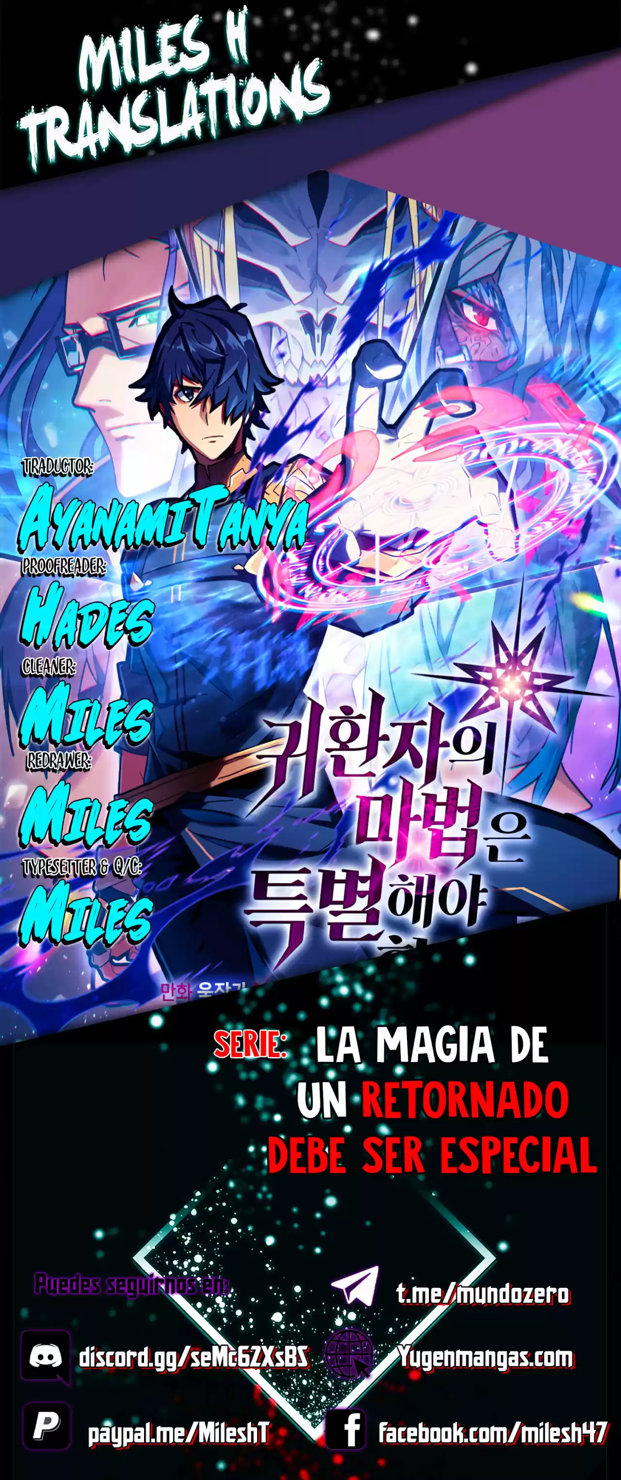 La magia de un retornado debe ser especial: Chapter 181 - Page 1