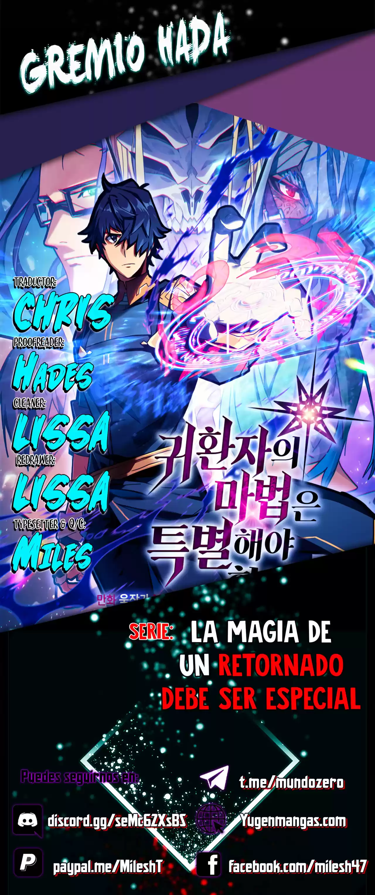 La magia de un retornado debe ser especial: Chapter 183 - Page 1