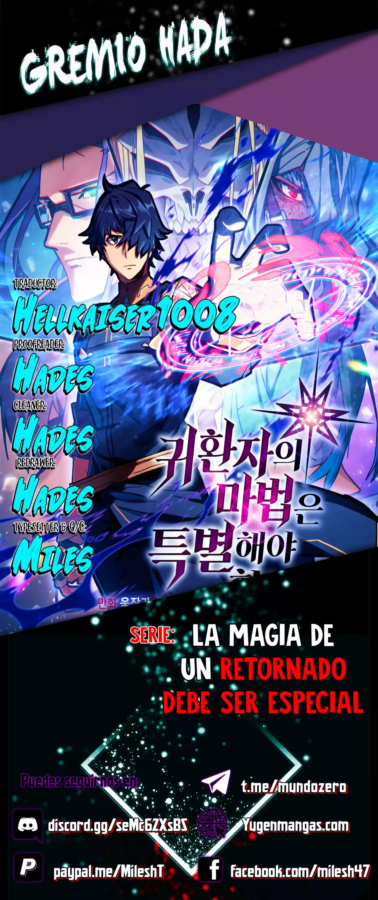 La magia de un retornado debe ser especial: Chapter 184 - Page 1