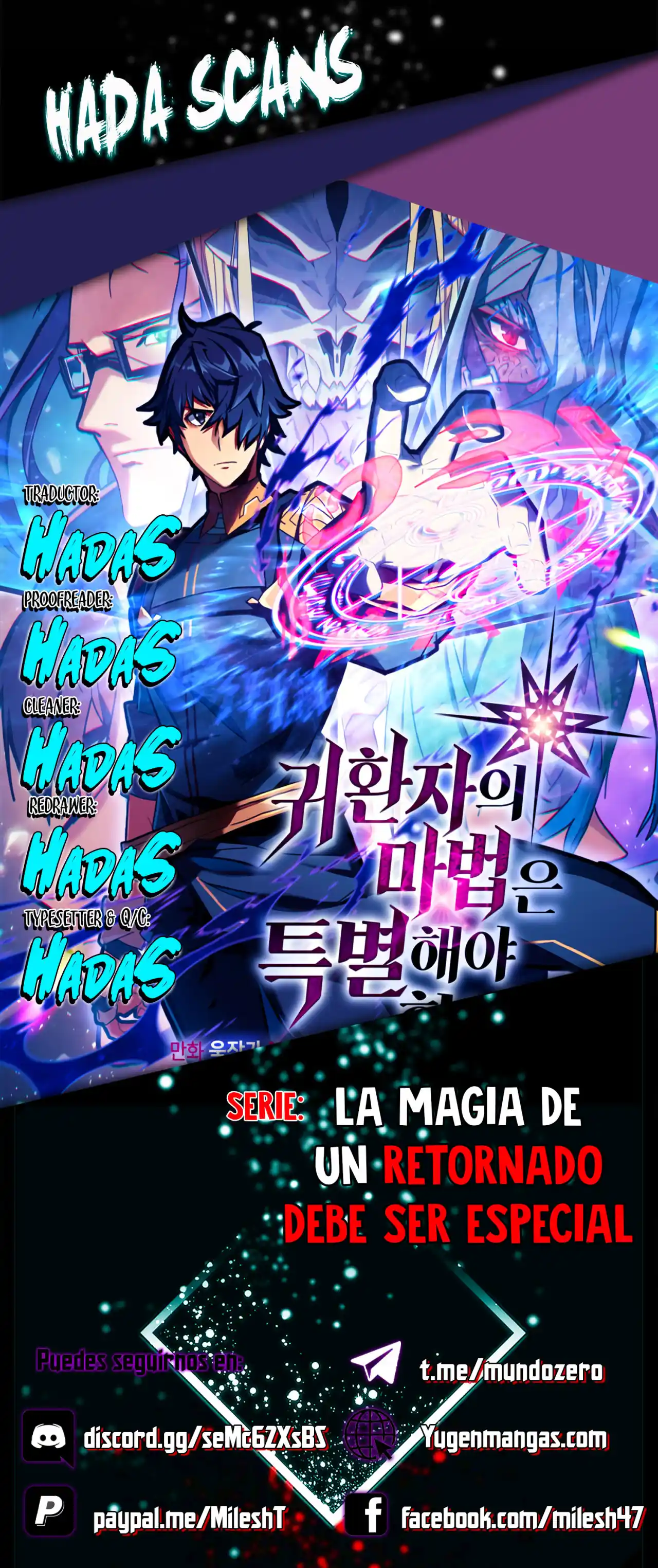 La magia de un retornado debe ser especial: Chapter 187 - Page 1