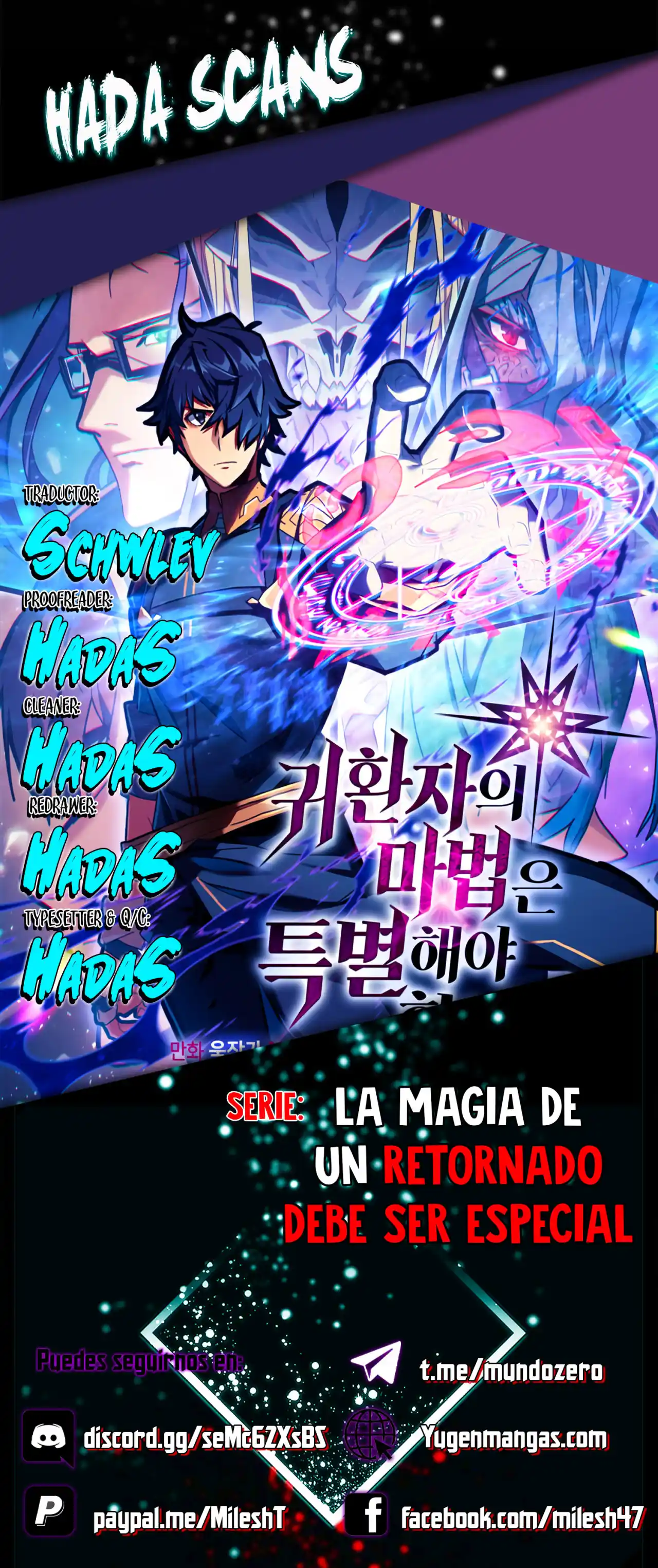 La magia de un retornado debe ser especial: Chapter 188 - Page 1