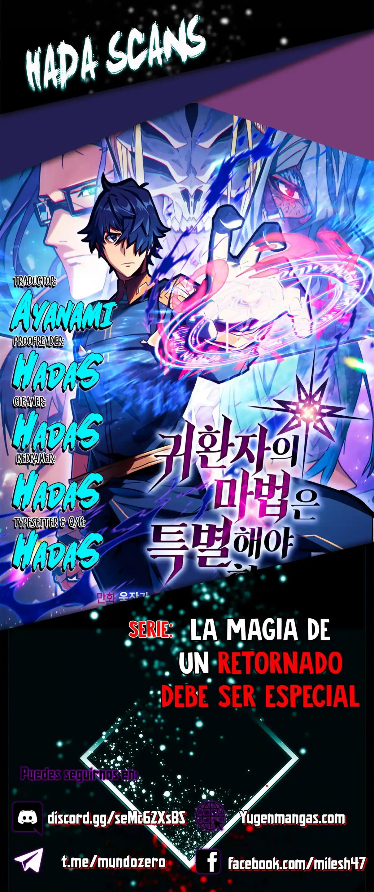 La magia de un retornado debe ser especial: Chapter 190 - Page 1