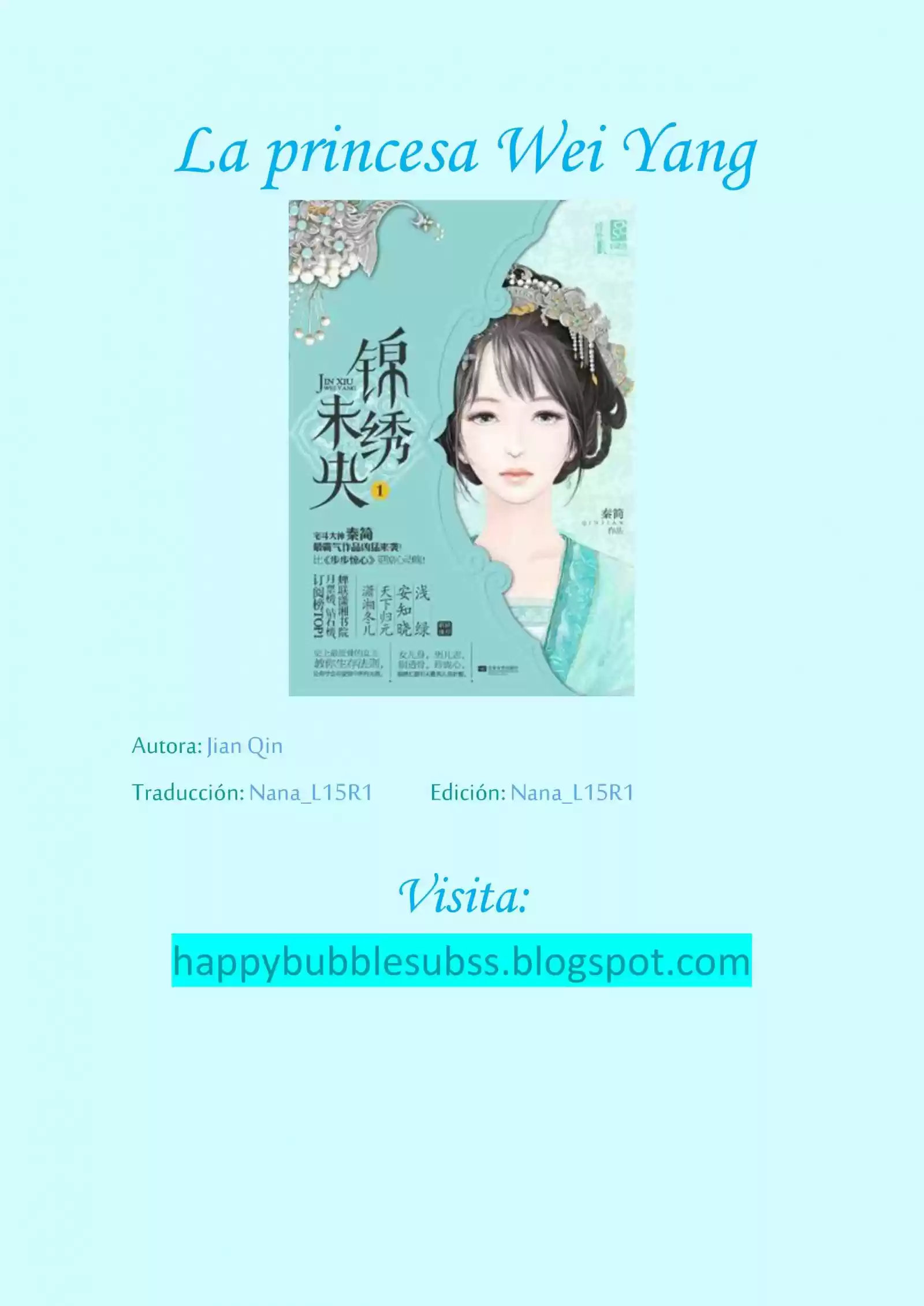 La Princesa Wei Yang (Novela: Chapter 75 - Page 1