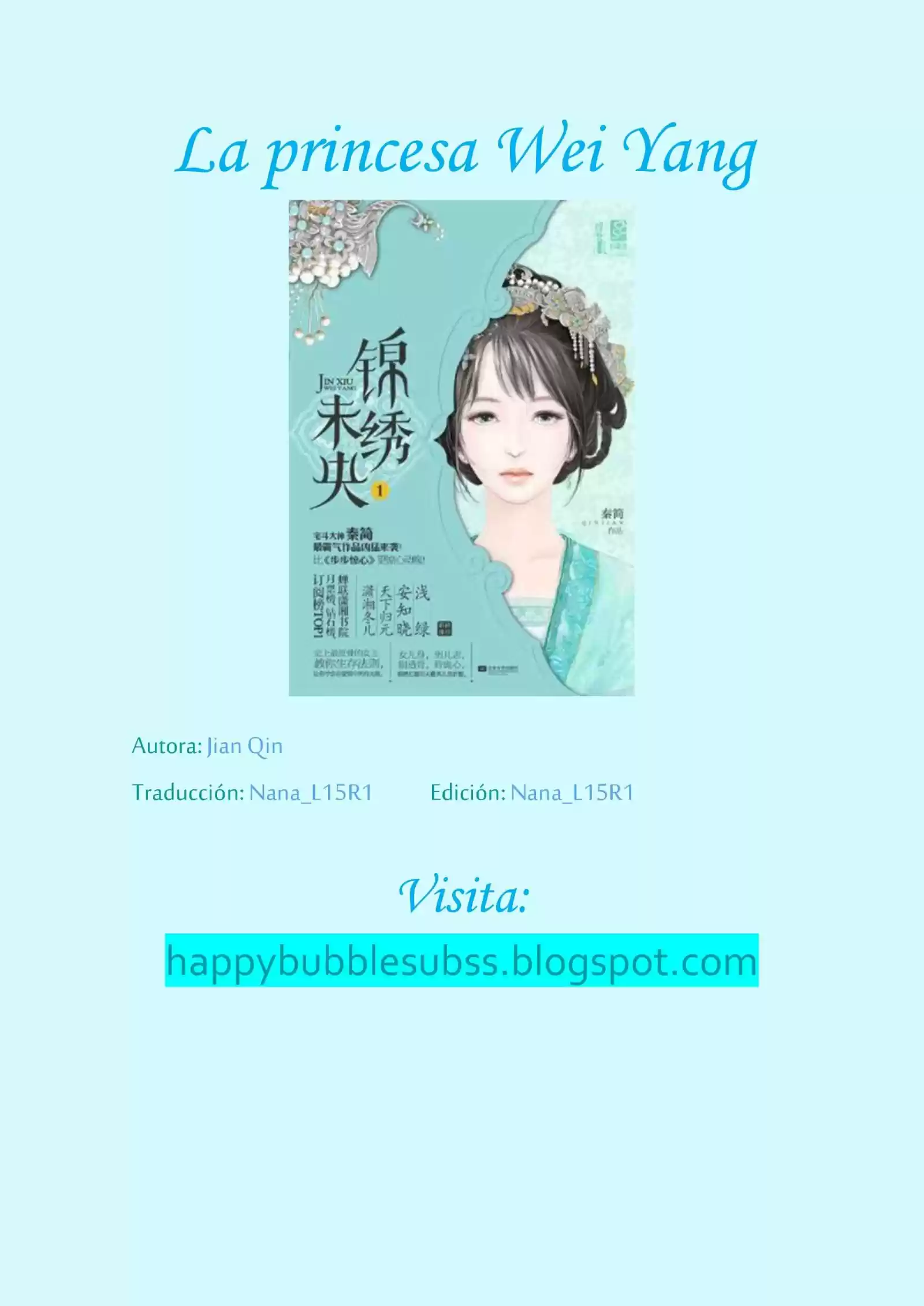 La Princesa Wei Yang (Novela: Chapter 88 - Page 1