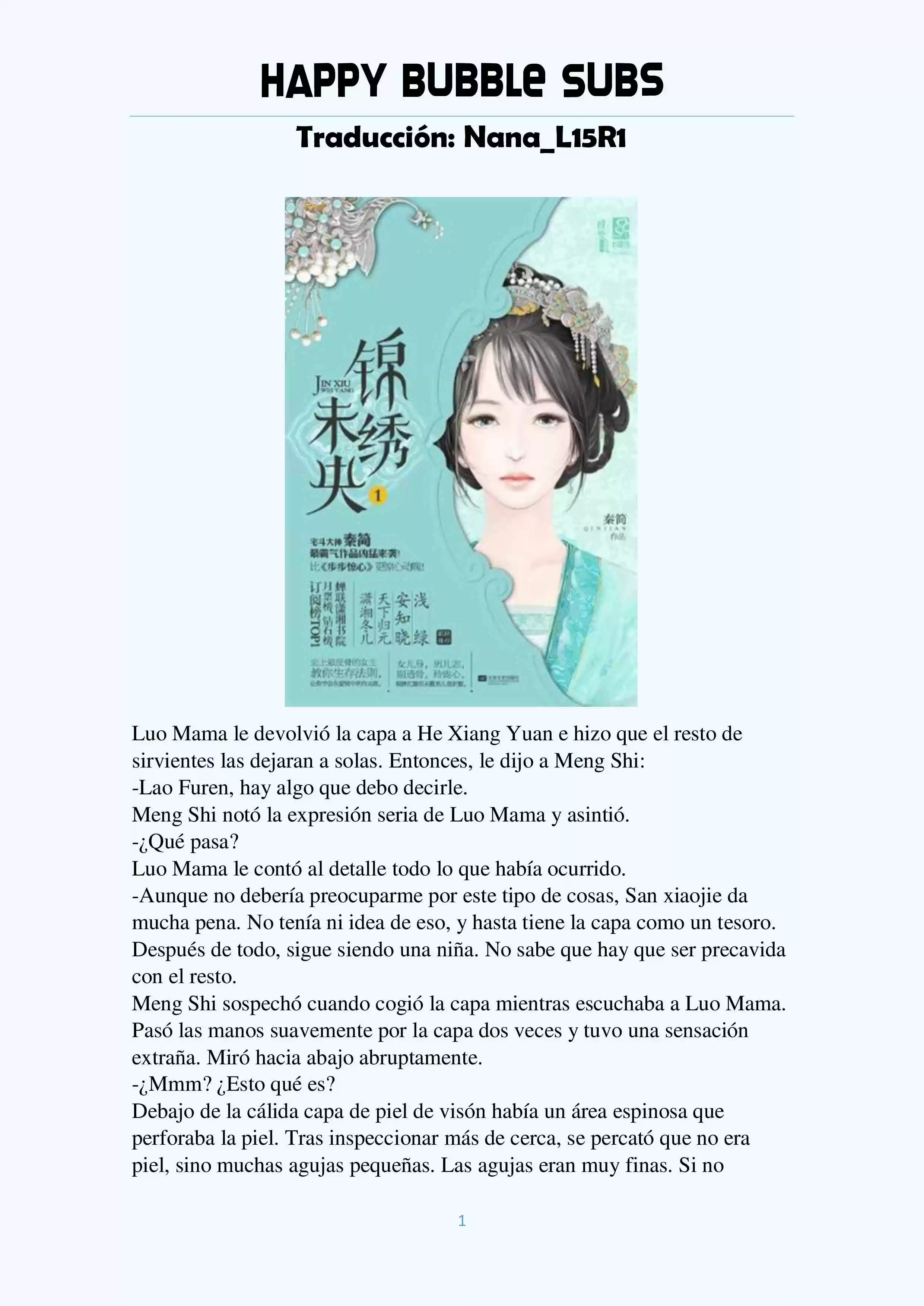 La Princesa Wei Yang (Novela: Chapter 9 - Page 1