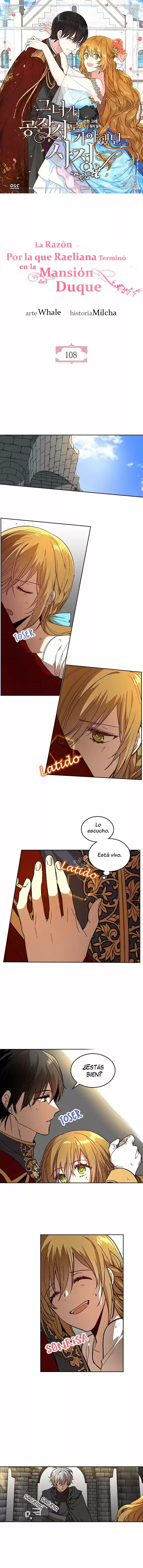 La Razón Por La Que Raeliana Terminó En La Mansión Del Duque: Chapter 108 - Page 1