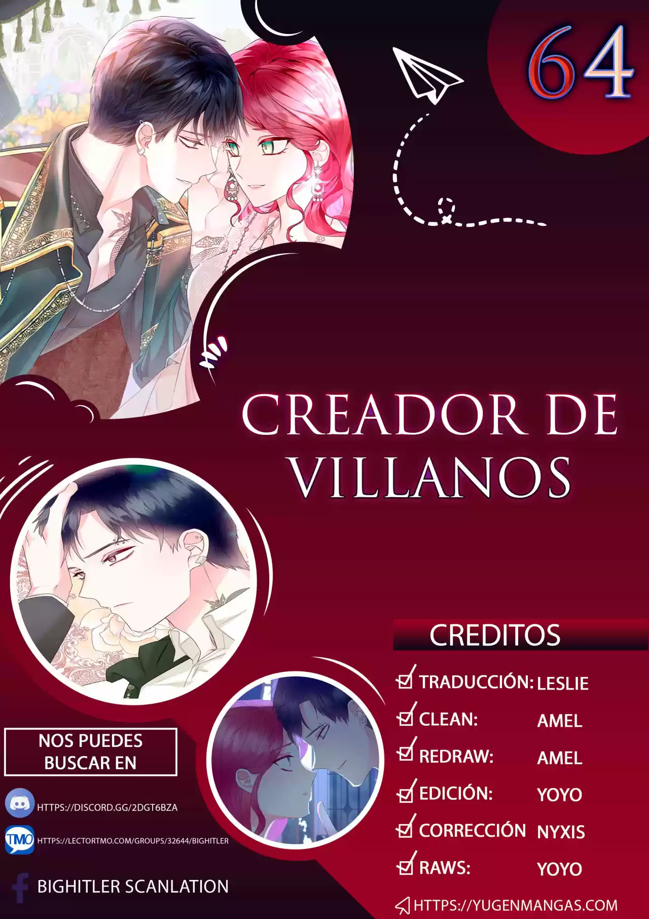 La Villana Y Su Creador: Chapter 64 - Page 1