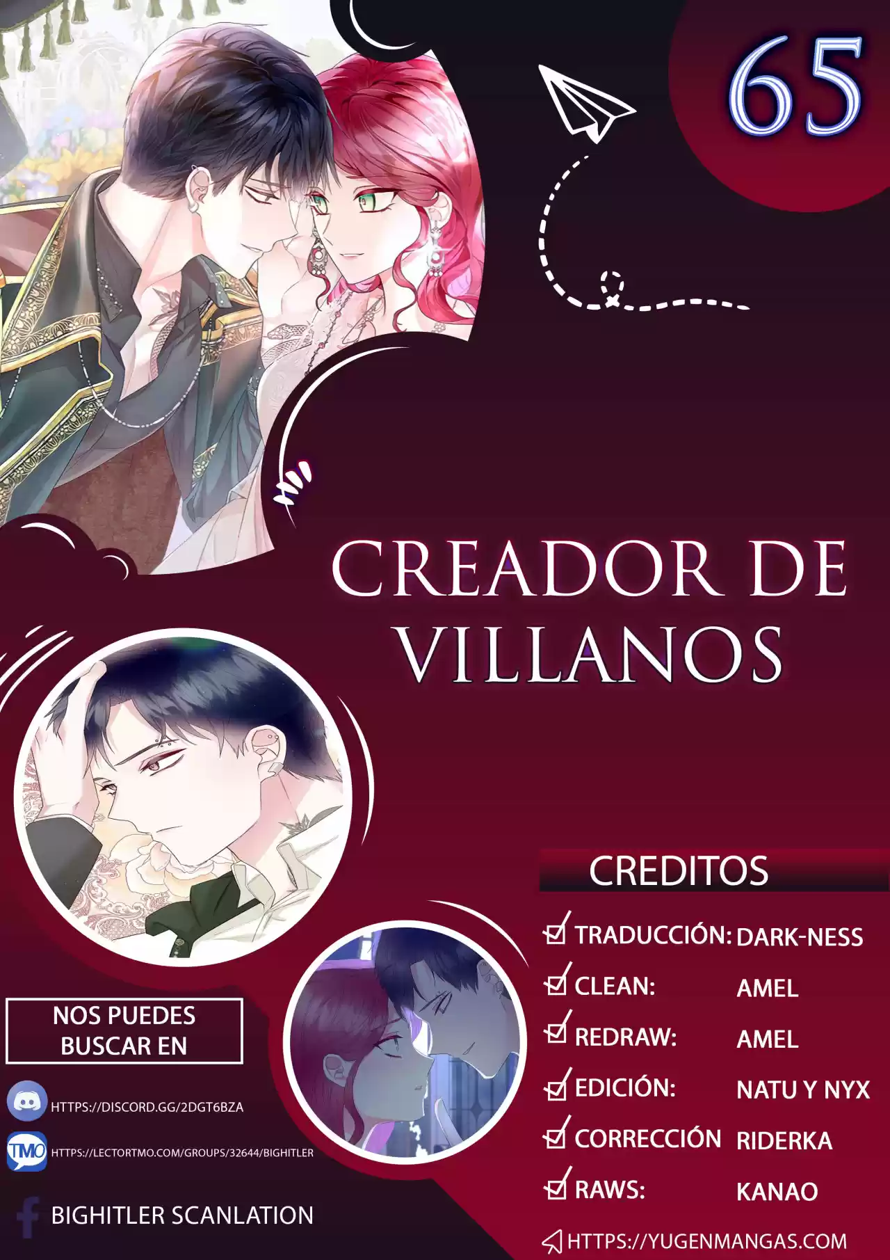 La Villana Y Su Creador: Chapter 65 - Page 1