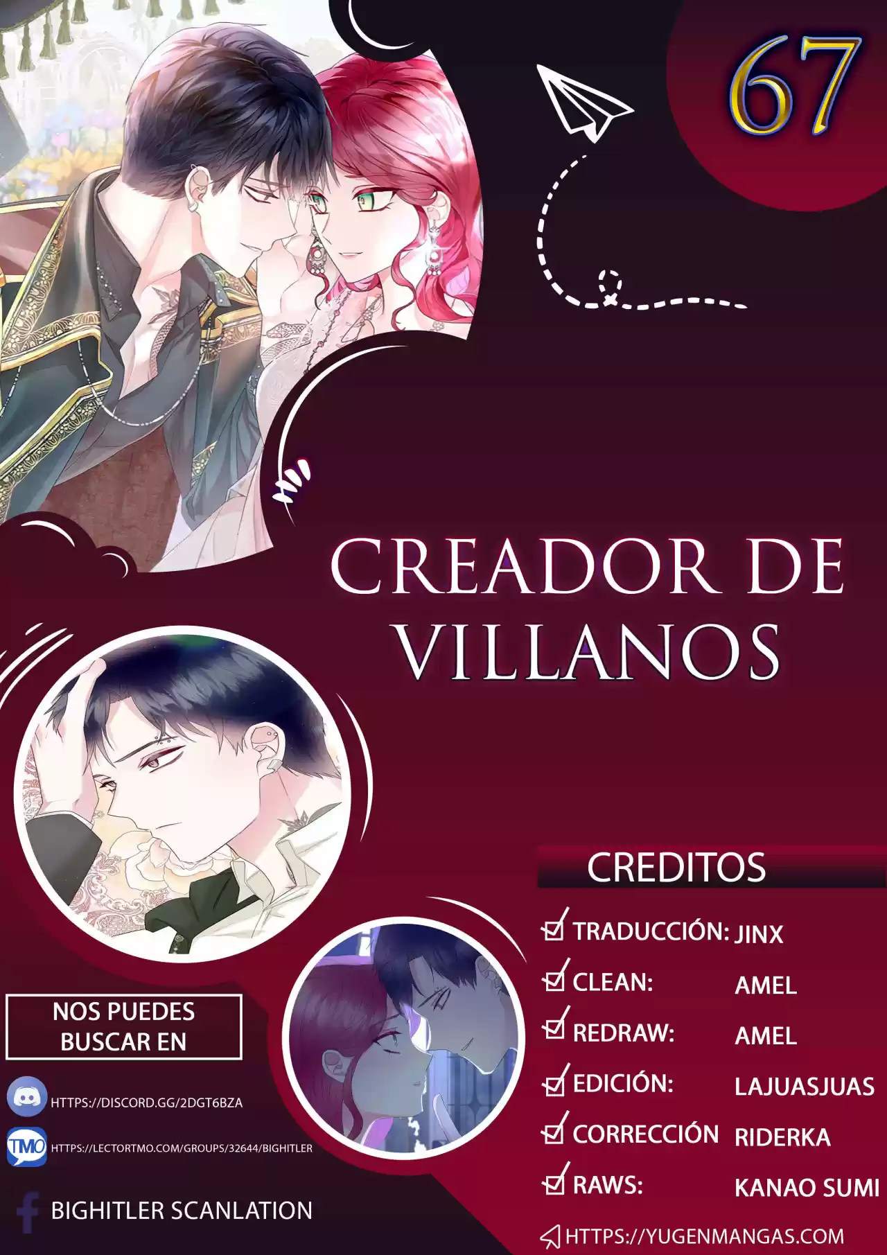 La Villana Y Su Creador: Chapter 67 - Page 1