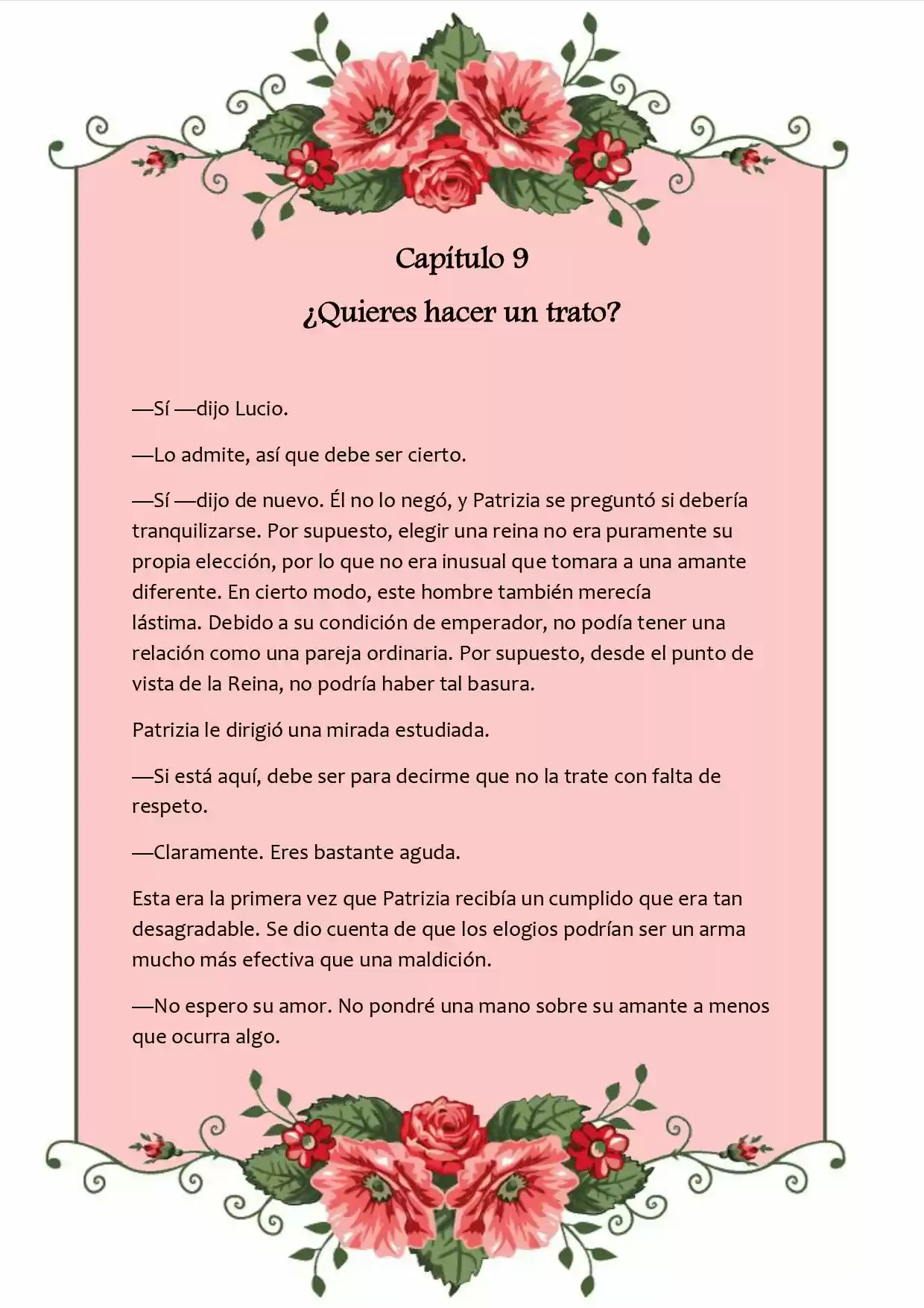 Lady To Queen (Novela: Chapter 9 - Page 1