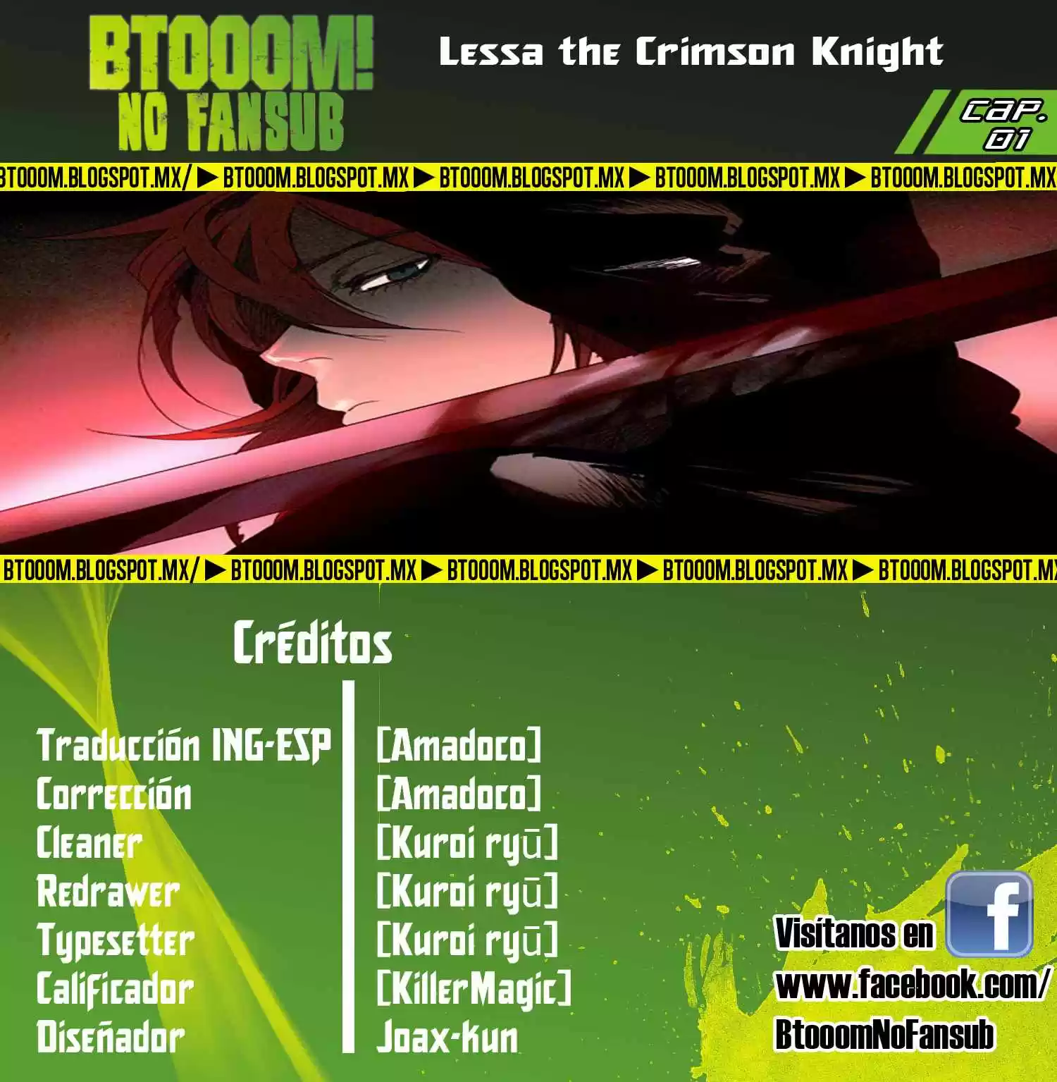 Lessa - The Crimson Knight: Chapter 0 - Page 1