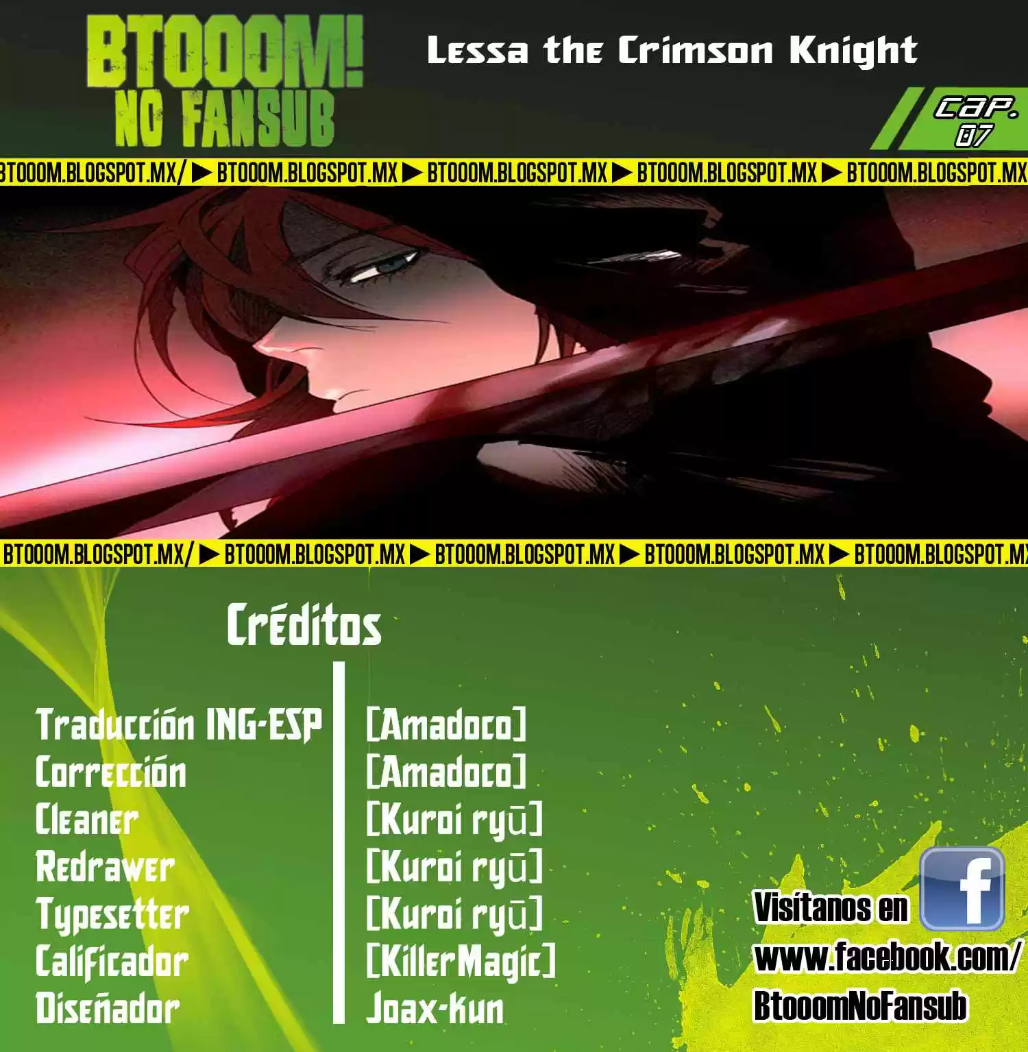 Lessa - The Crimson Knight: Chapter 7 - Page 1