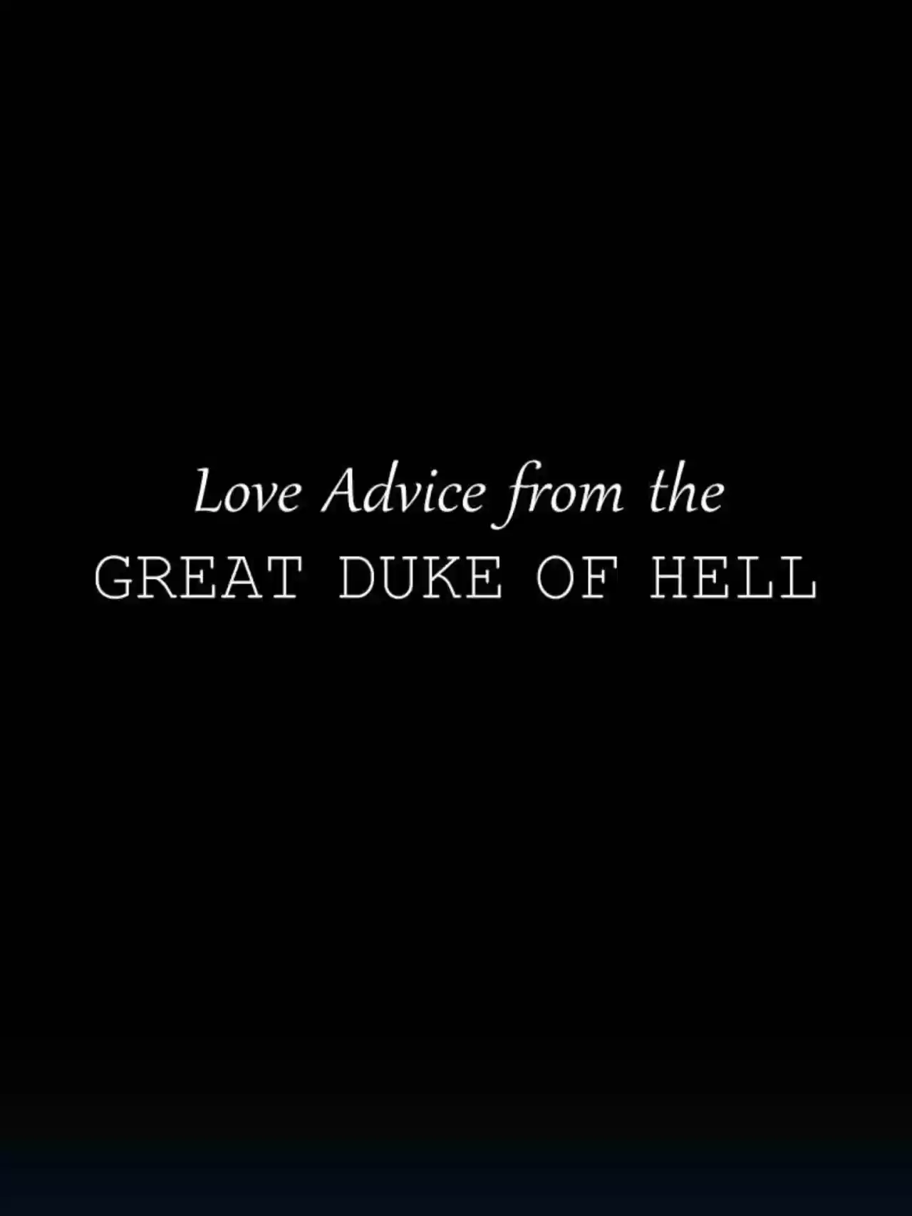 Love Advice From The Great Duke Of Hell: Chapter 44 - Page 1