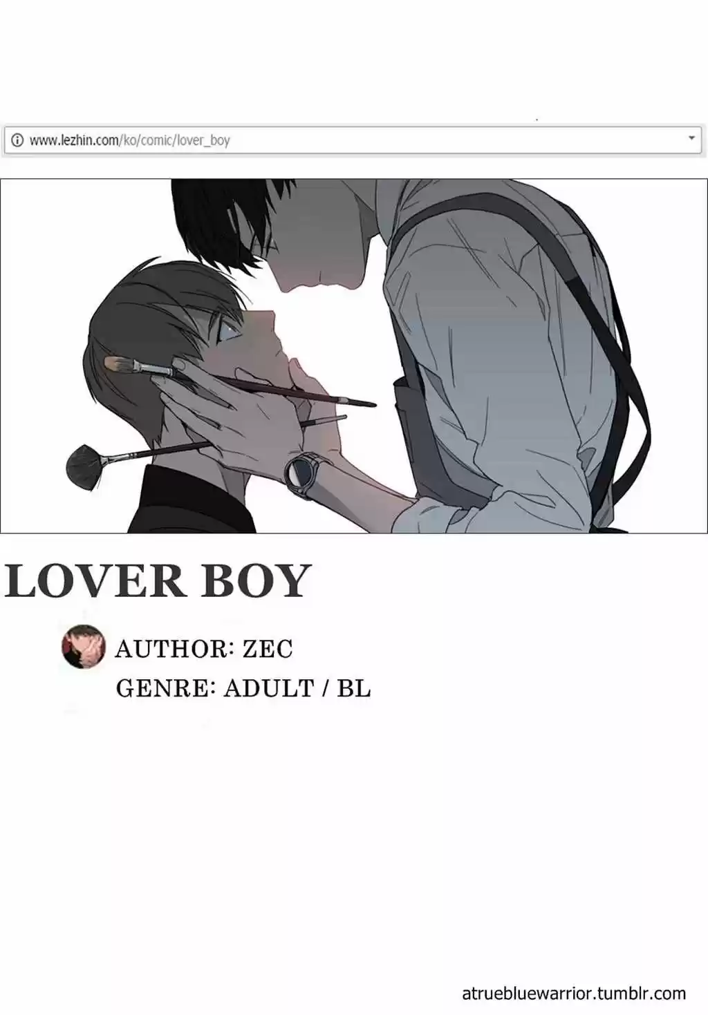 Lover Boy (Jeky: Chapter 13 - Page 1