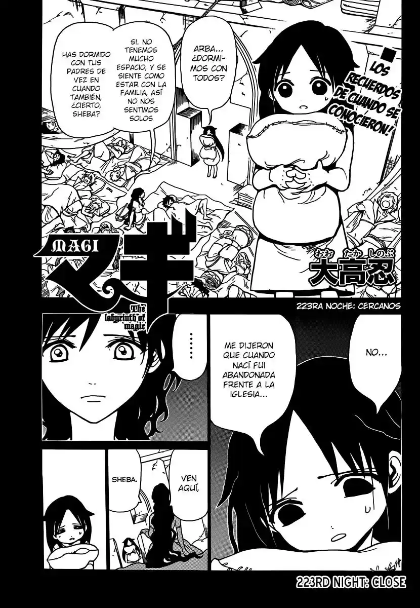 Magi - The Labyrinth Of Magic: Chapter 223 - Page 1