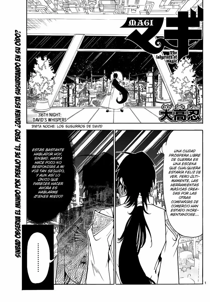 Magi - The Labyrinth Of Magic: Chapter 316 - Page 1