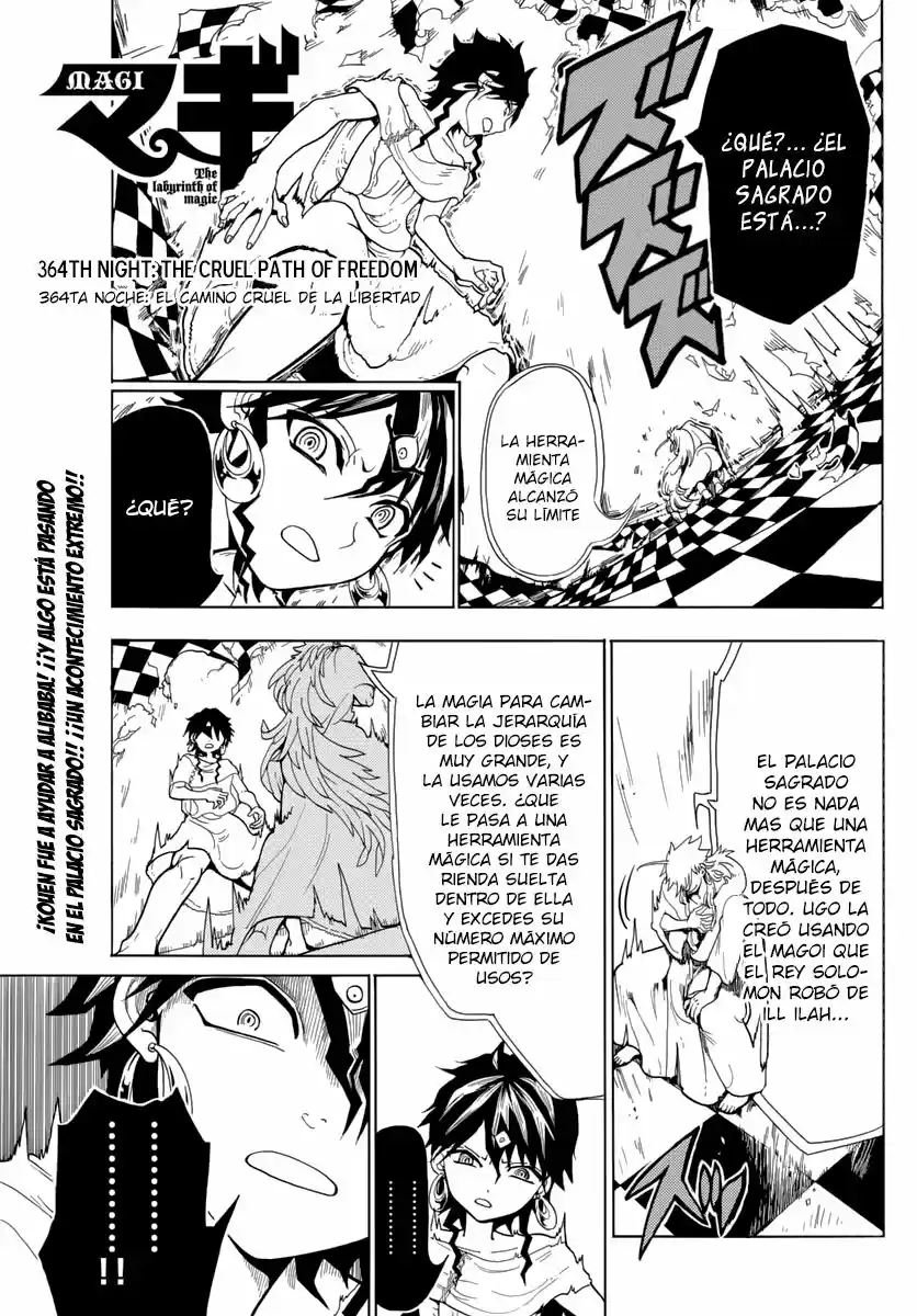 Magi - The Labyrinth Of Magic: Chapter 364 - Page 1