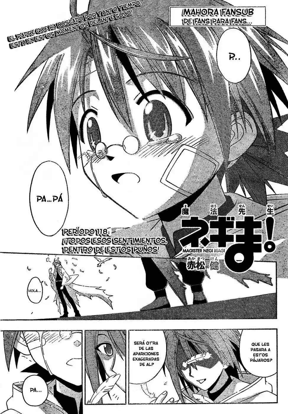 Mahō Sensei Negima: Chapter 118 - Page 1