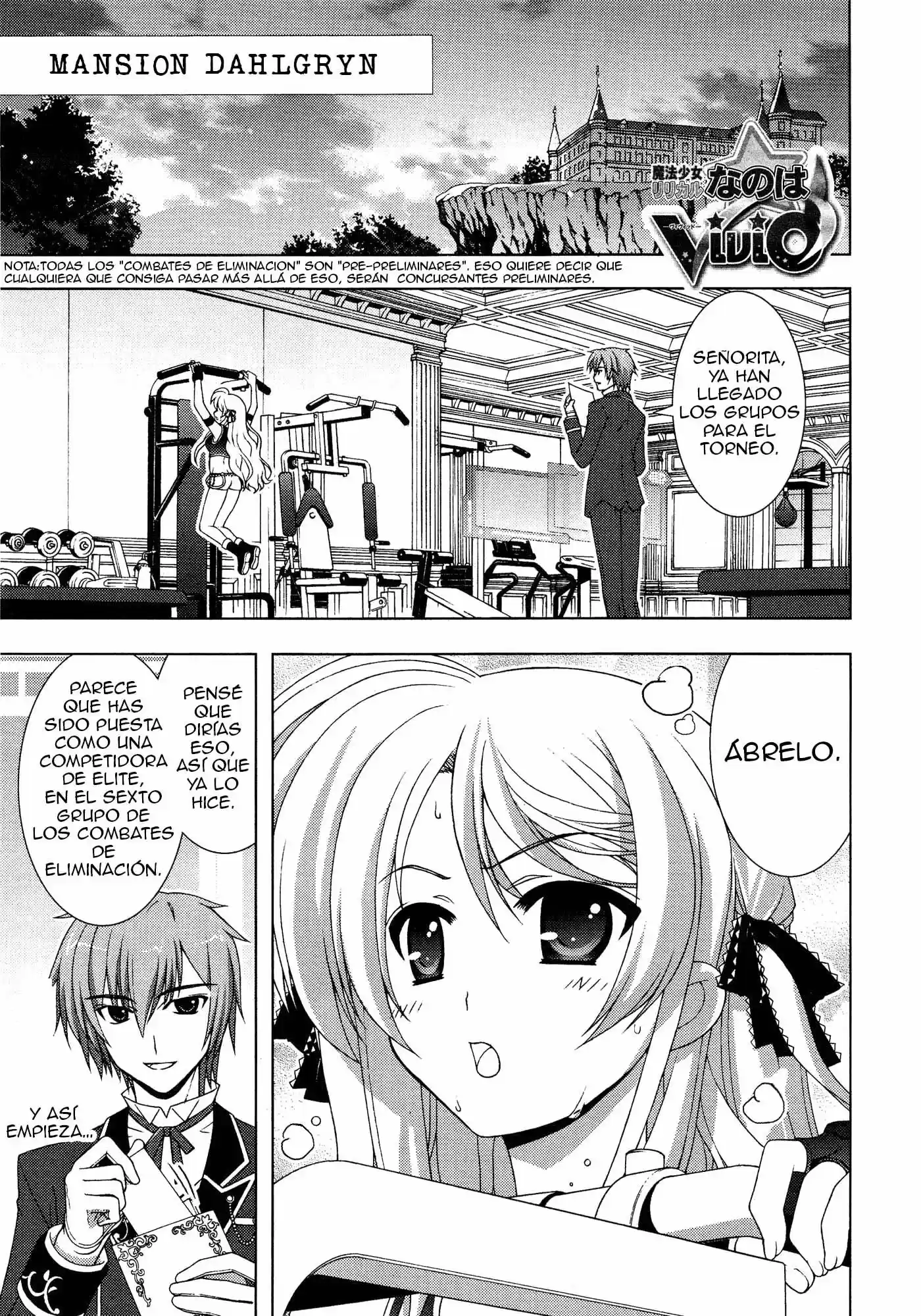 Mahou Shoujo Lyrical Nanoha Vivid: Chapter 21 - Page 1